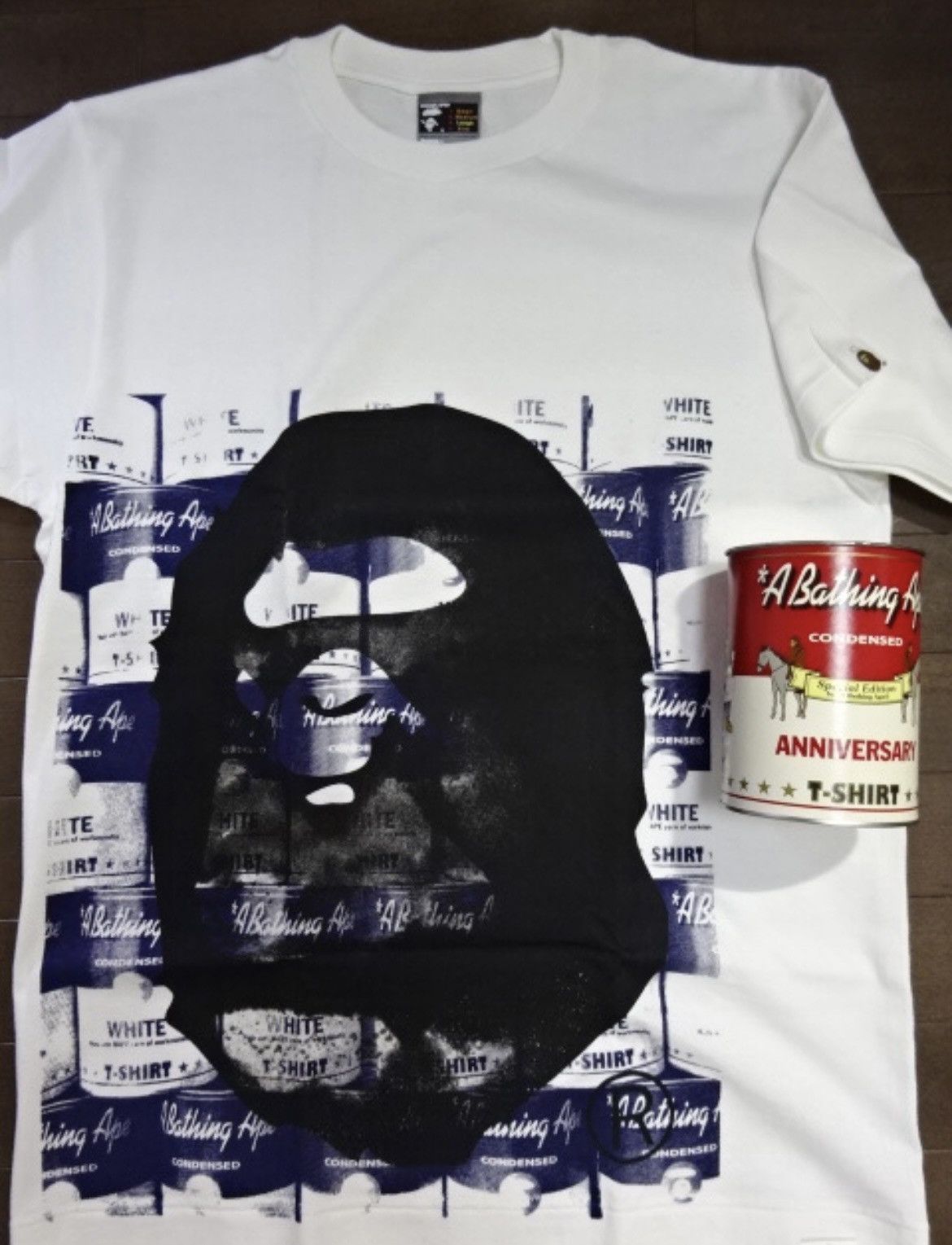 Bape VERY RARE OG A BATHING APE X NIGO HAND PRINTED TEE Size US L / EU 52-54 / 3 - 1 Thumbnail