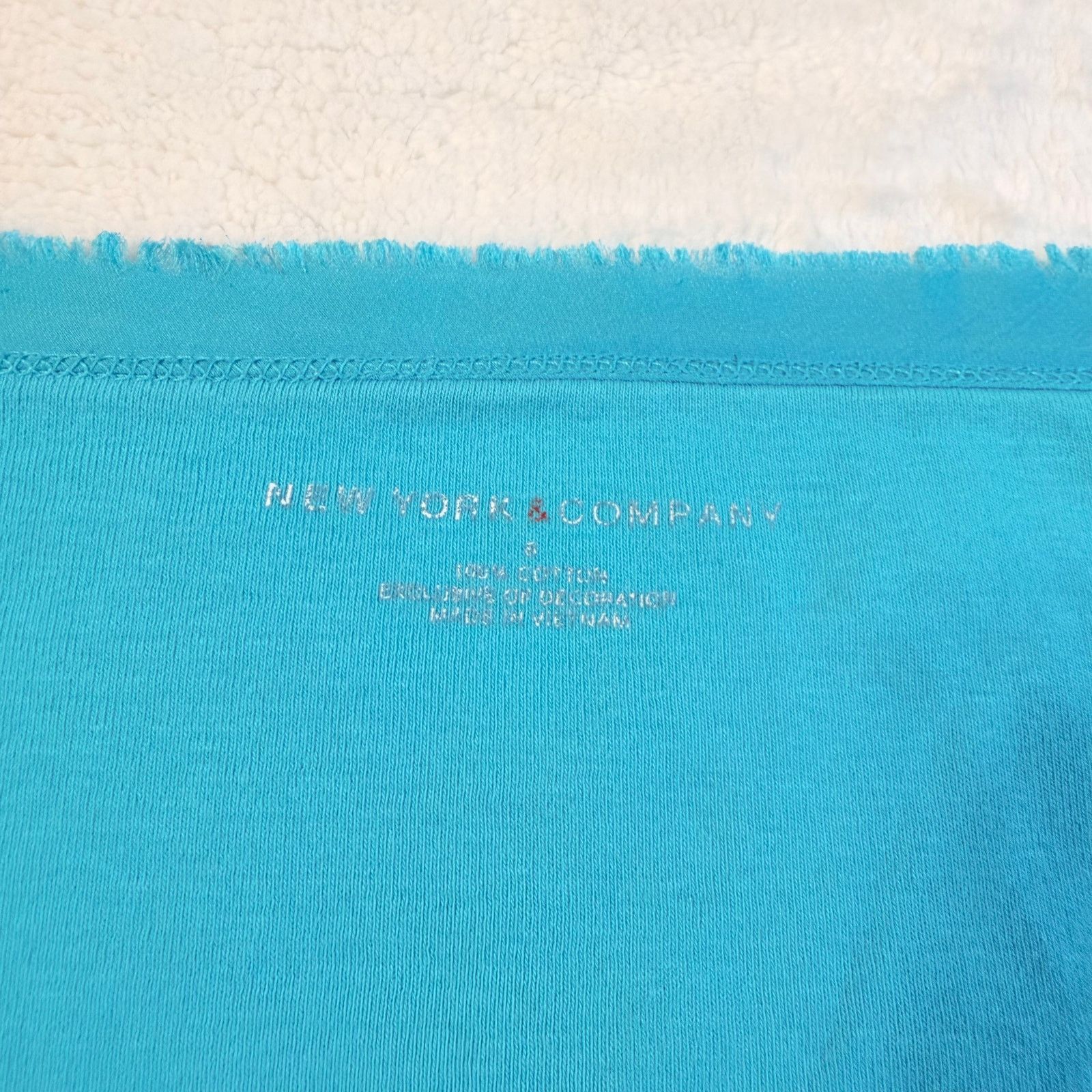 & Other Stories Vintage Womens Teal New York and Company Long Sleeve Size S / US 4 / IT 40 - 3 Thumbnail