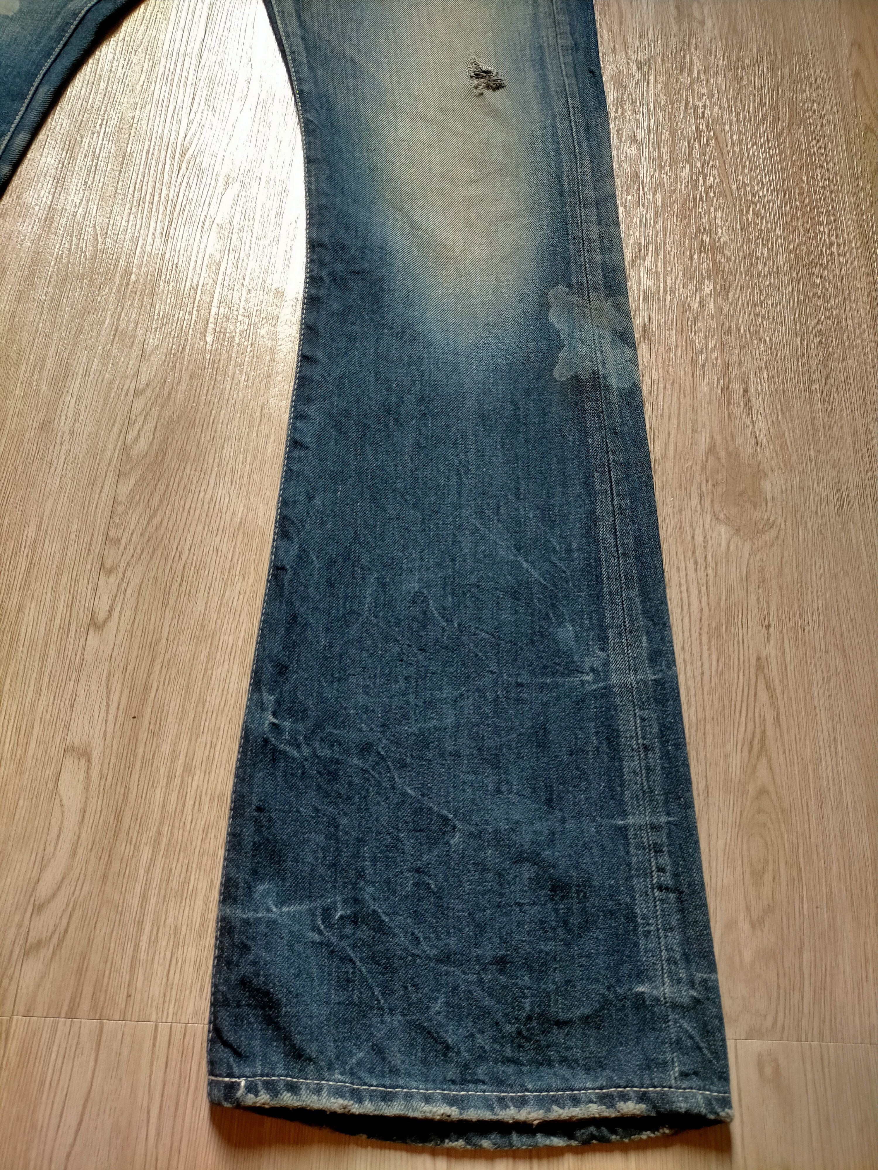 Japanese Brand Flare Jeans Vanquish Japan Studed Boot Cut Denim Size US 33 - 10 Thumbnail