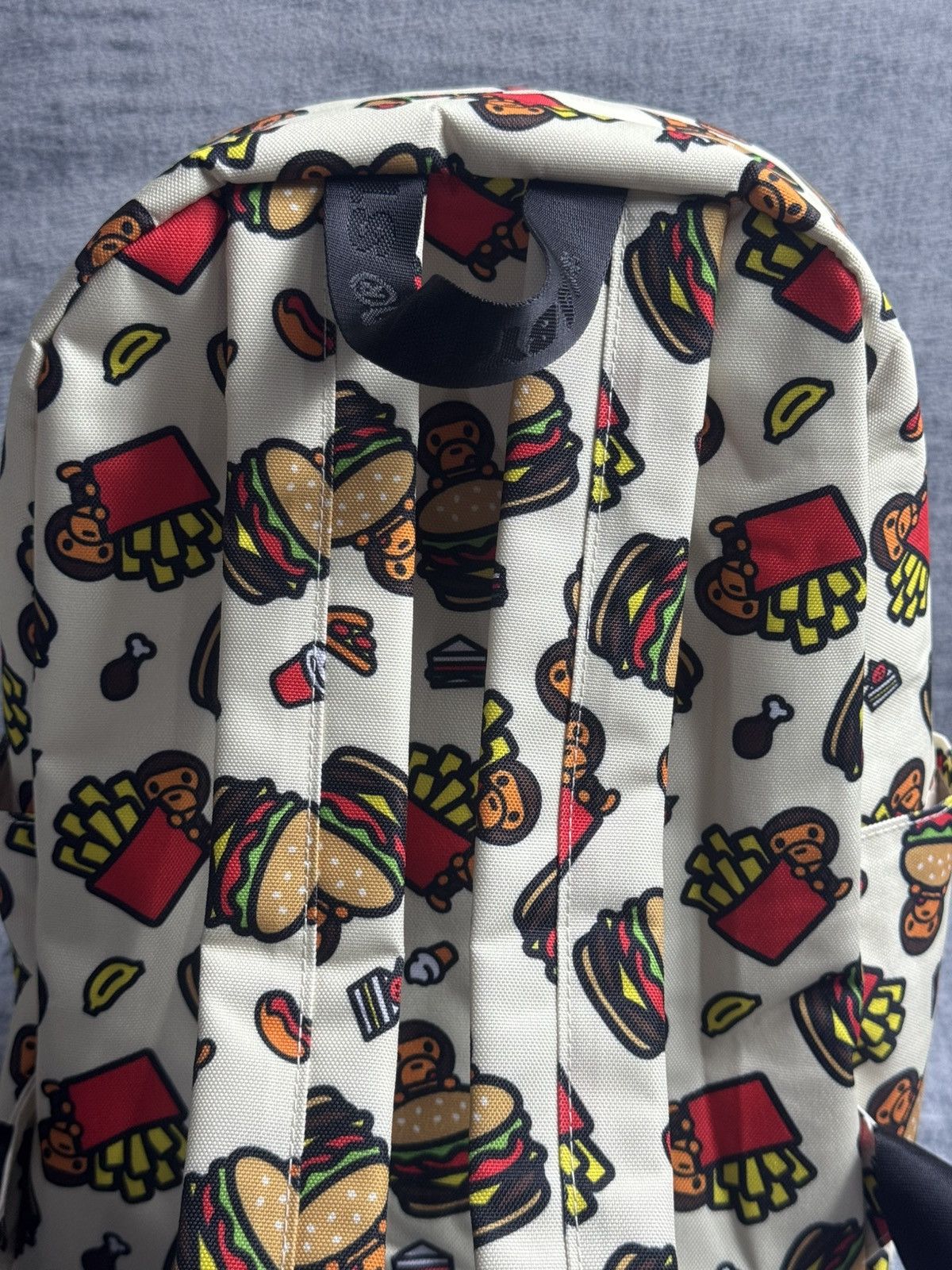 Bape Baby Milo Fast Food All Over Print Backpack Size ONE SIZE - 10 Thumbnail