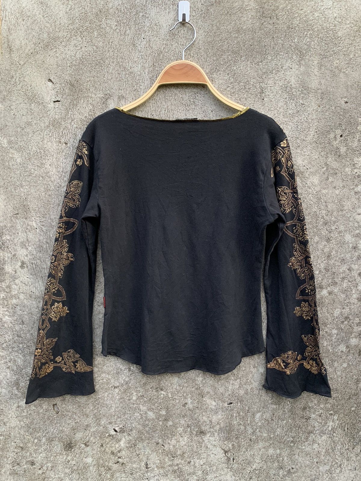 Japanese Brand Morgan de toi gothic tribal flared sleeve Size XS / US 0-2 / IT 36-38 - 8 Thumbnail