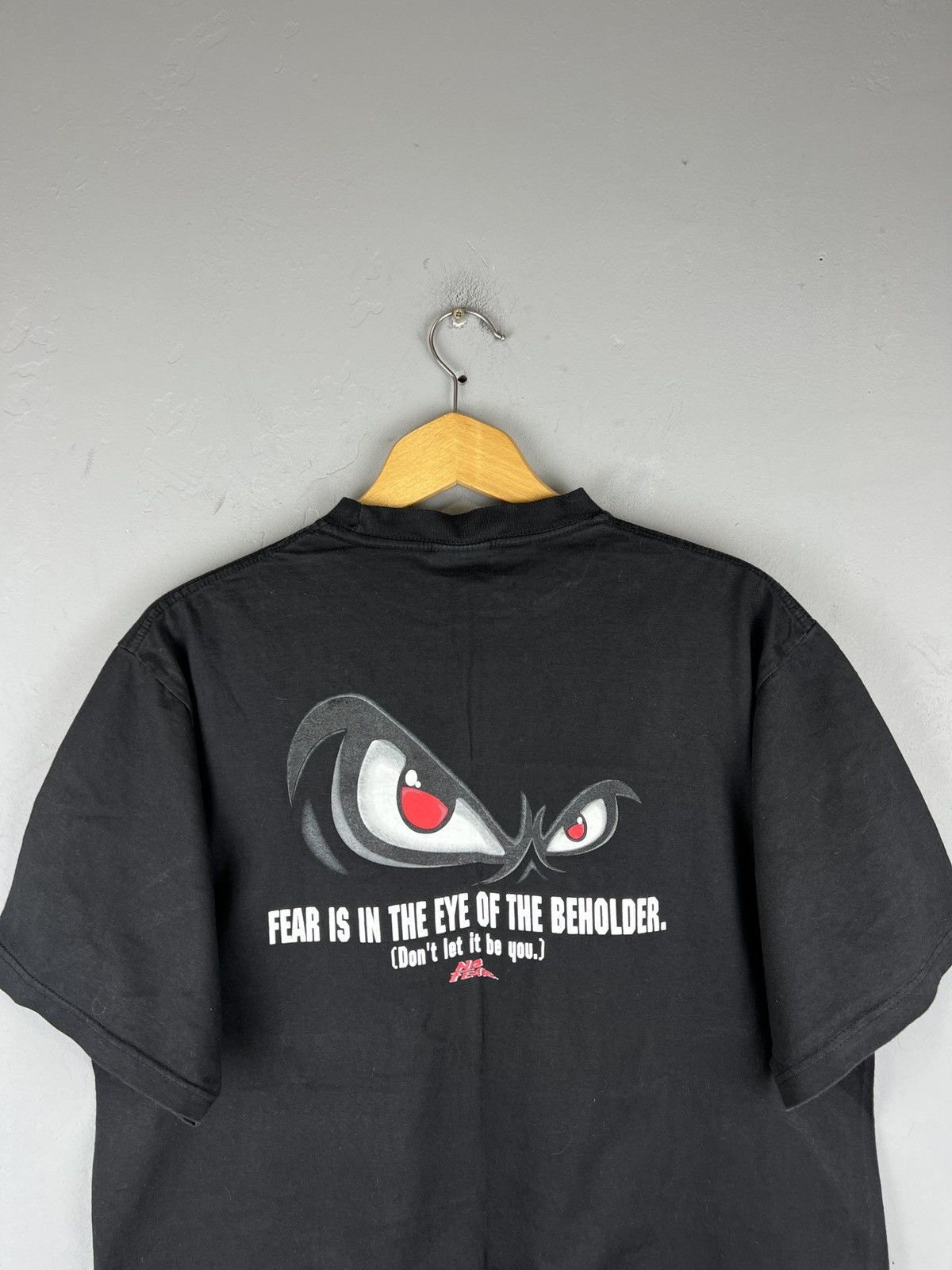 No Fear VINTAGE 90's NO FEAR OG LOGO SPORT GEAR SKATE SURF TEE Size US L / EU 52-54 / 3 - 3 Thumbnail