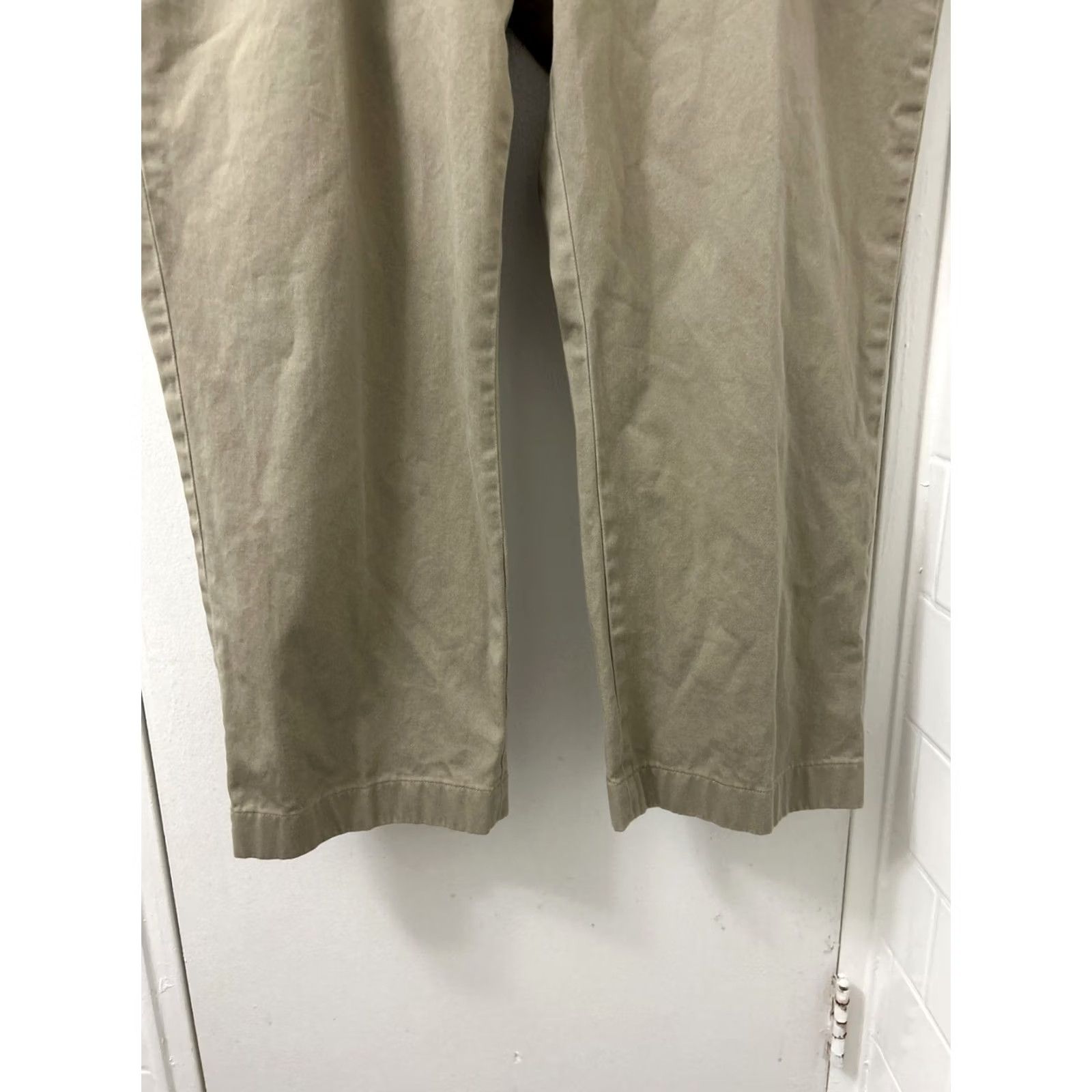 Polo Ralph Lauren Polo Ralph Lauren Chino Pants Mens 42x30 Brown Classic Fit Cotton Twill Chino Pants Stretch Flat Front Straight Leg Mens Long Regular Brown Size US XL / EU 56 / 4 - 3 Thumbnail