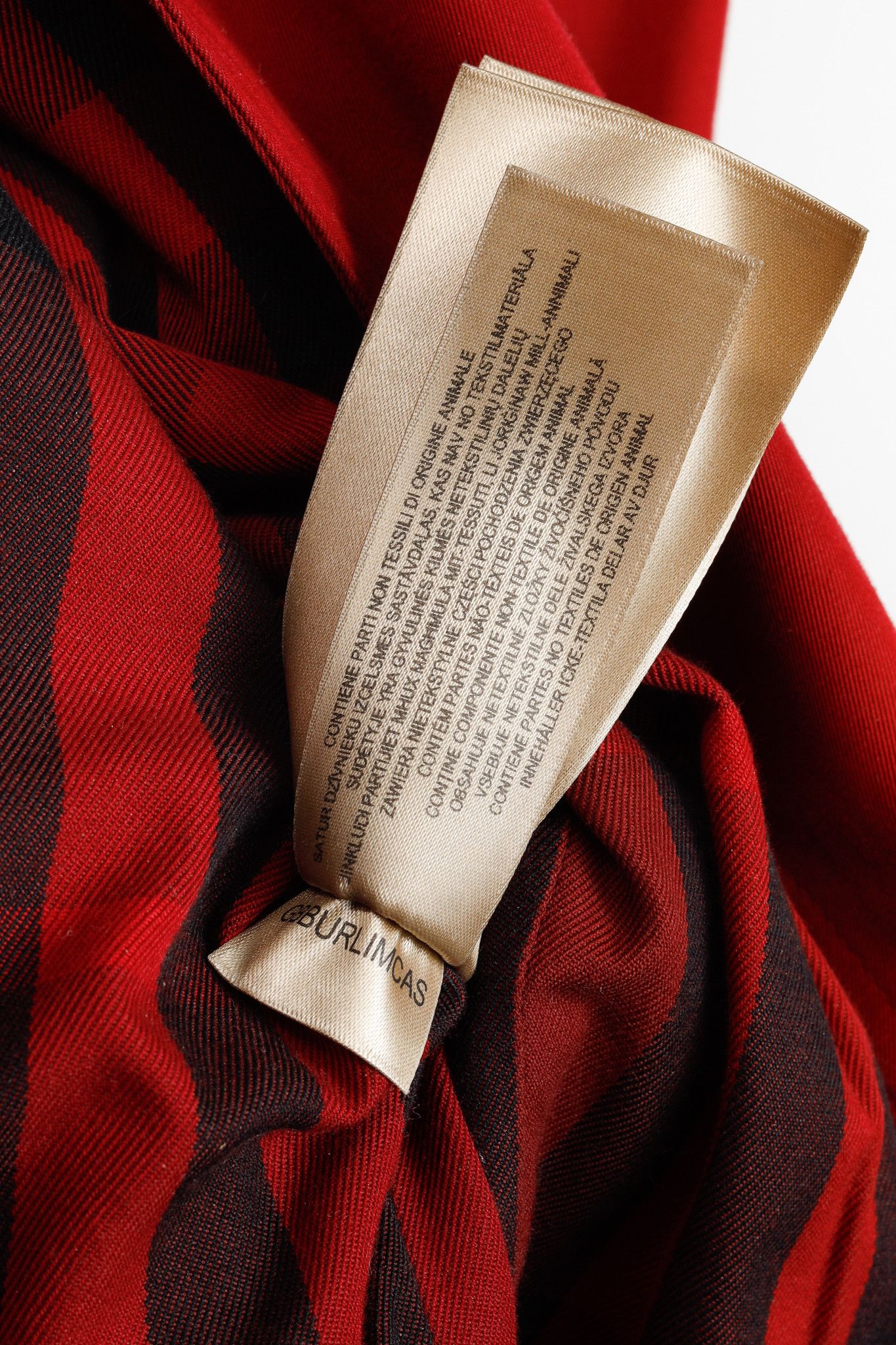 Burberry Burberry Red Cotton Belted Double-Breasted Trench Coat Size XXS / US 00 / IT 34 - 18 Thumbnail