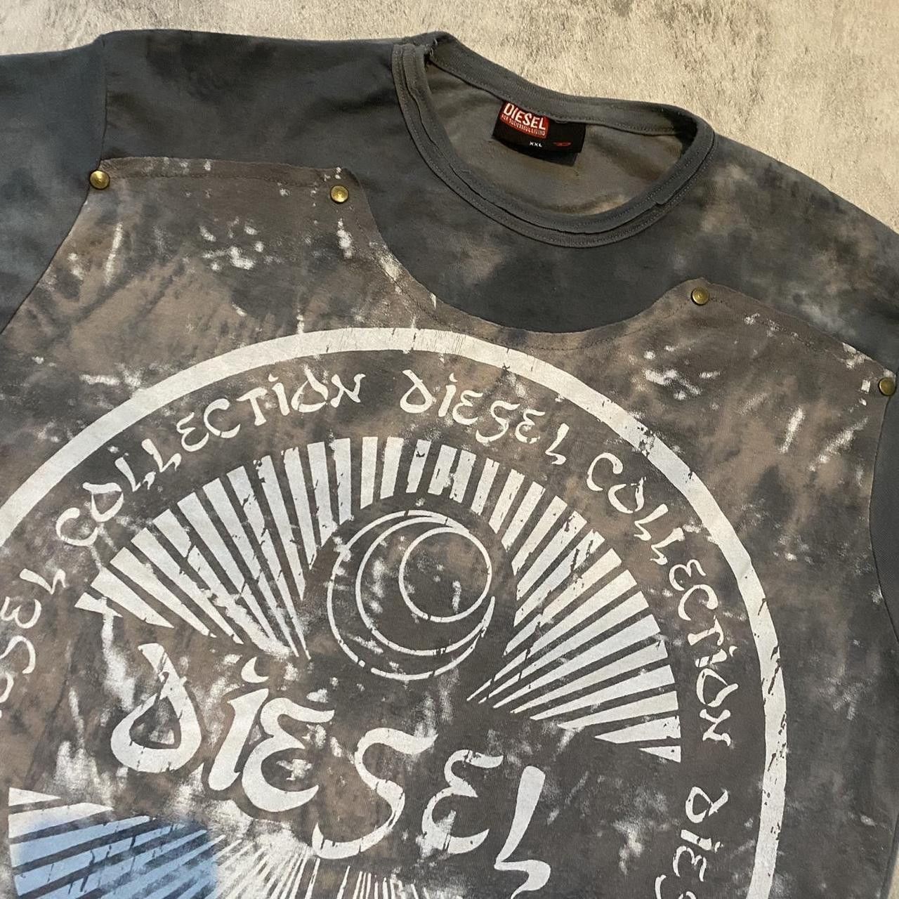 Diesel Diesel Opium Vintage y2k Rock Metal Goth Punk Size US XXL / EU 58 / 5 - 4 Thumbnail