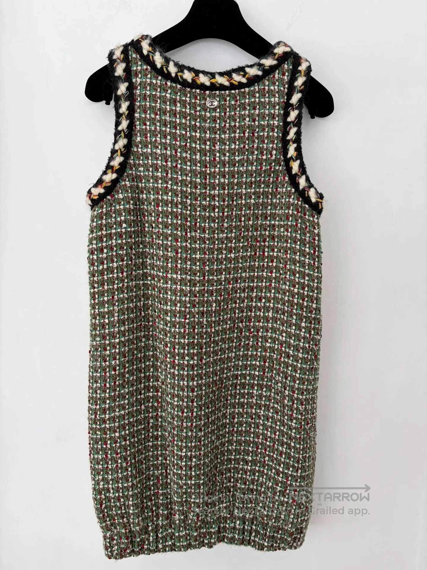 Chanel Chanel 23A Tweed Check Sleeveless Dress. Size US S / EU 44-46 / 1 - 2 Thumbnail