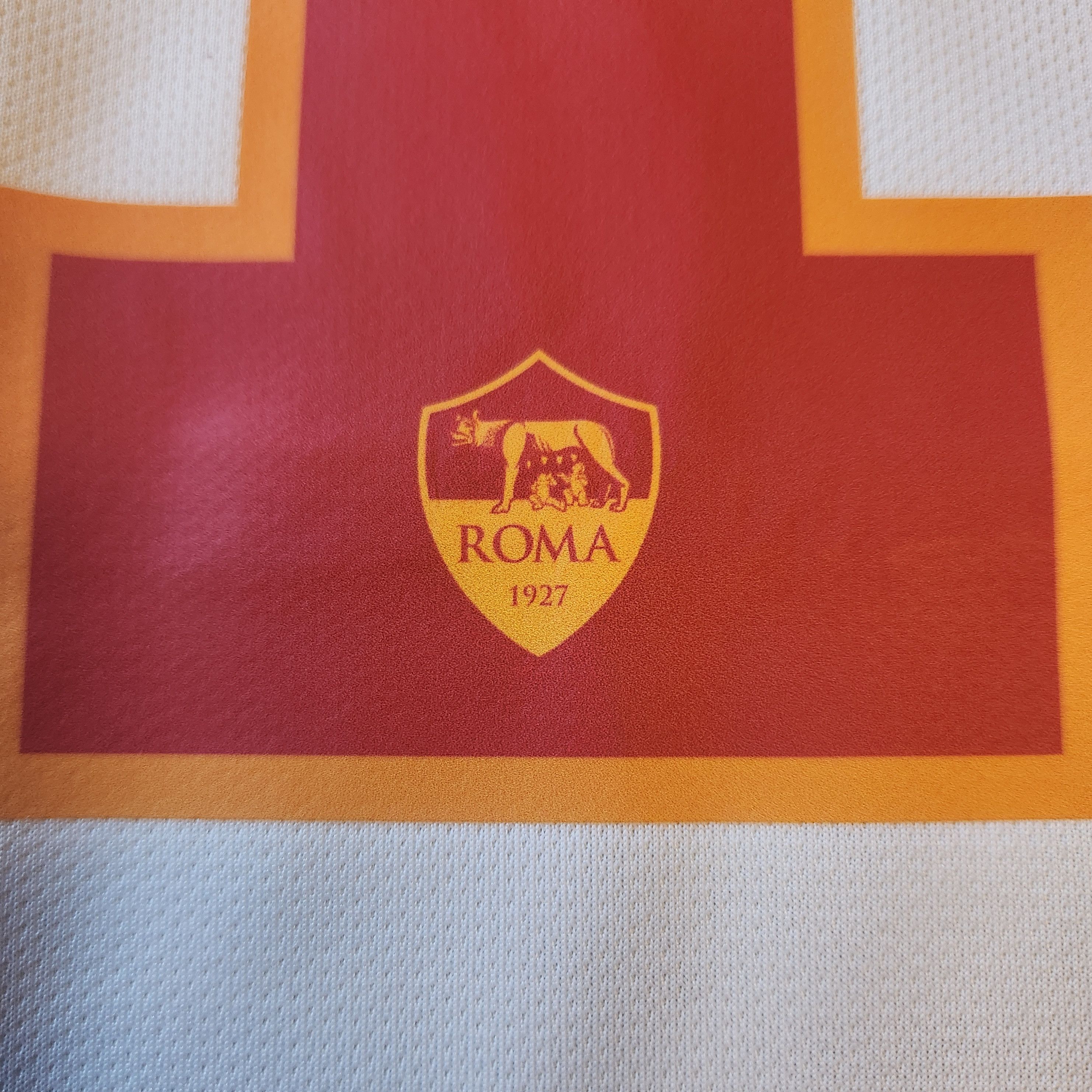 Nike Authentic AS Roma TOTTI 2014-2015 14/15 Away Jersey Size US L / EU 52-54 / 3 - 6 Thumbnail