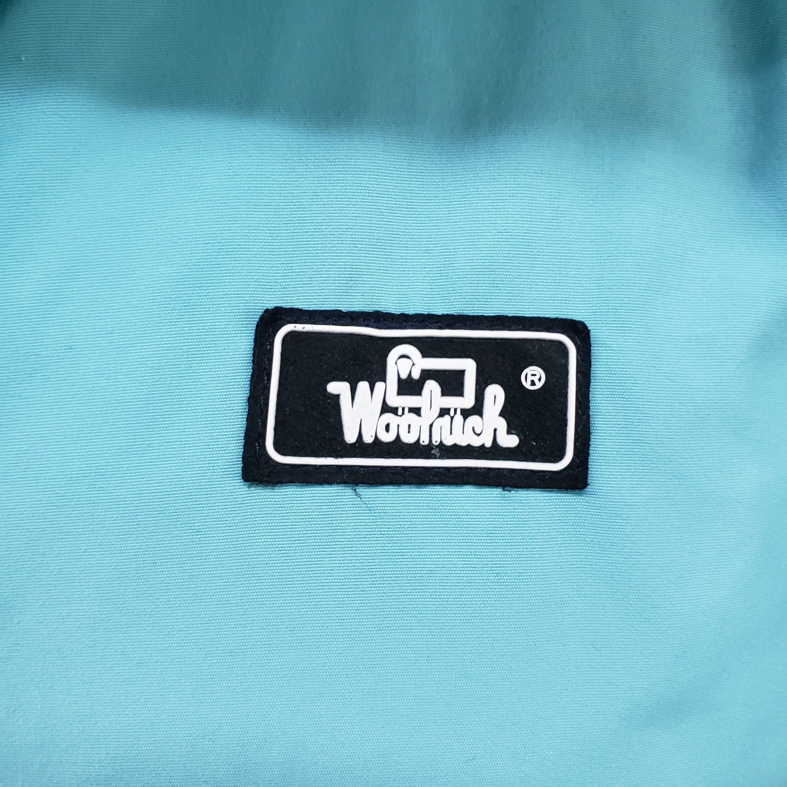 Vintage × Woolrich Woolen Mills Vintage 90s Woolrich Teal Fleece Lined Bomber Jacket USA Size US M / EU 48-50 / 2 - 5 Thumbnail