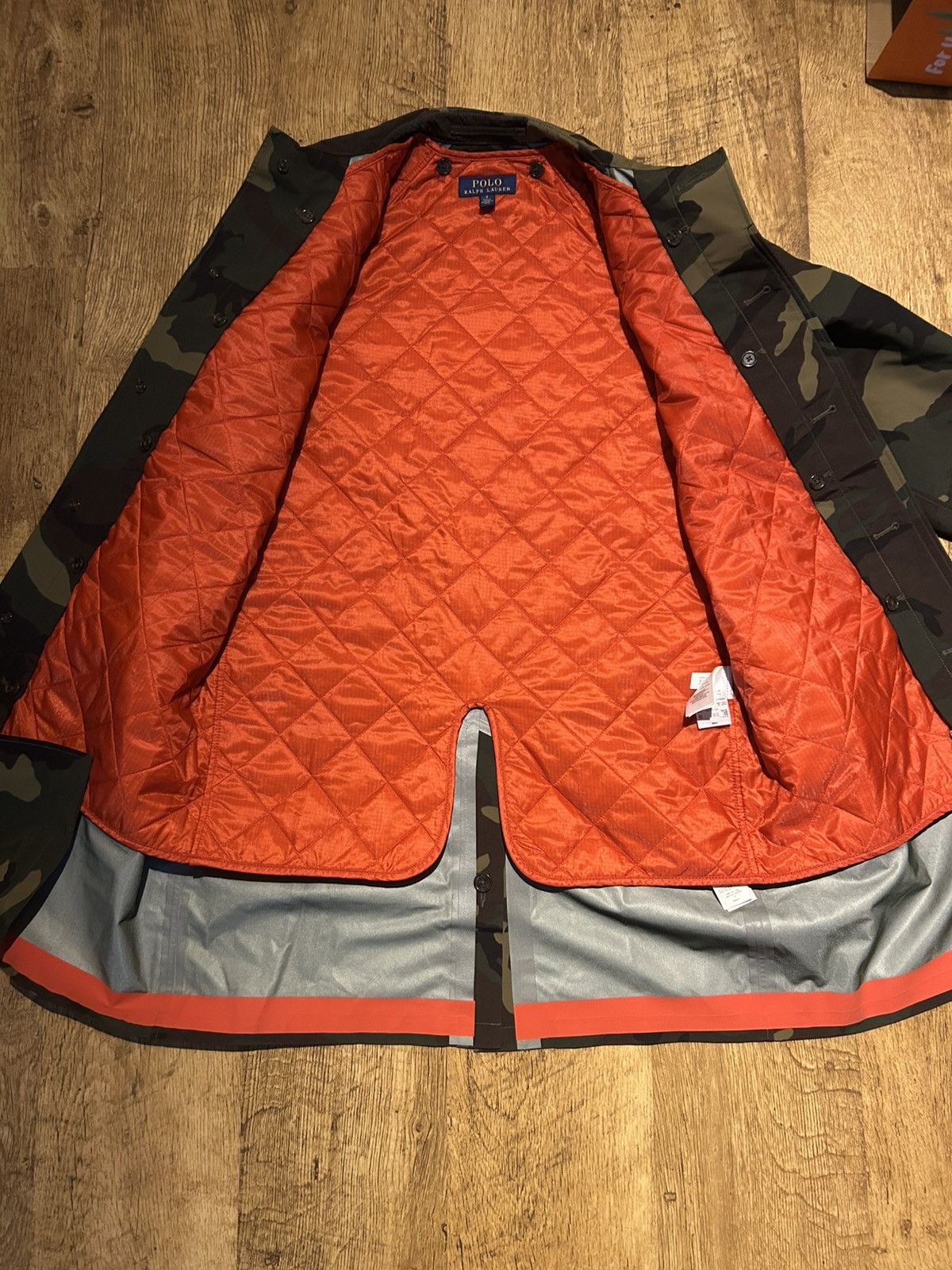 Polo Ralph Lauren Polo Ralph Lauren 2in1 Water Repellant Camo Mac Coat - Small Size US S / EU 44-46 / 1 - 3 Thumbnail