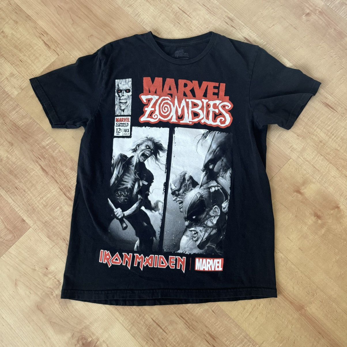 Band Tees × Iron Maiden × Marvel Comics Iron Maiden marvel zombies T shirt Size US M / EU 48-50 / 2 - 1 Thumbnail