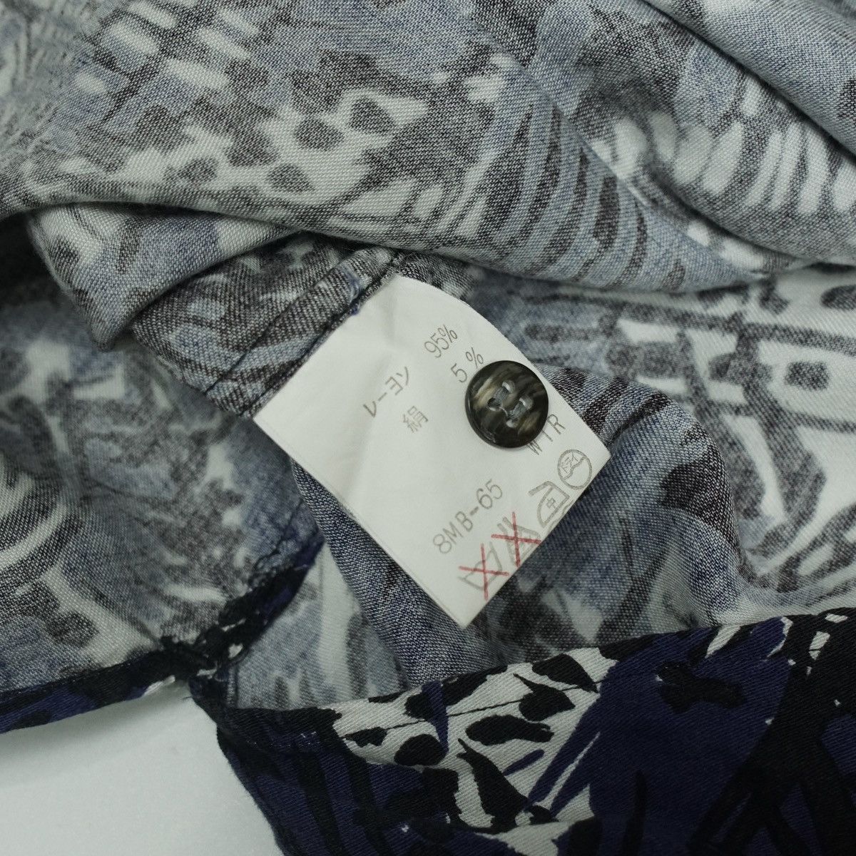 Kansai Yamamoto *NoTariff Kansai Yamamoto MAN LS Shirt Size US M / EU 48-50 / 2 - 6 Thumbnail