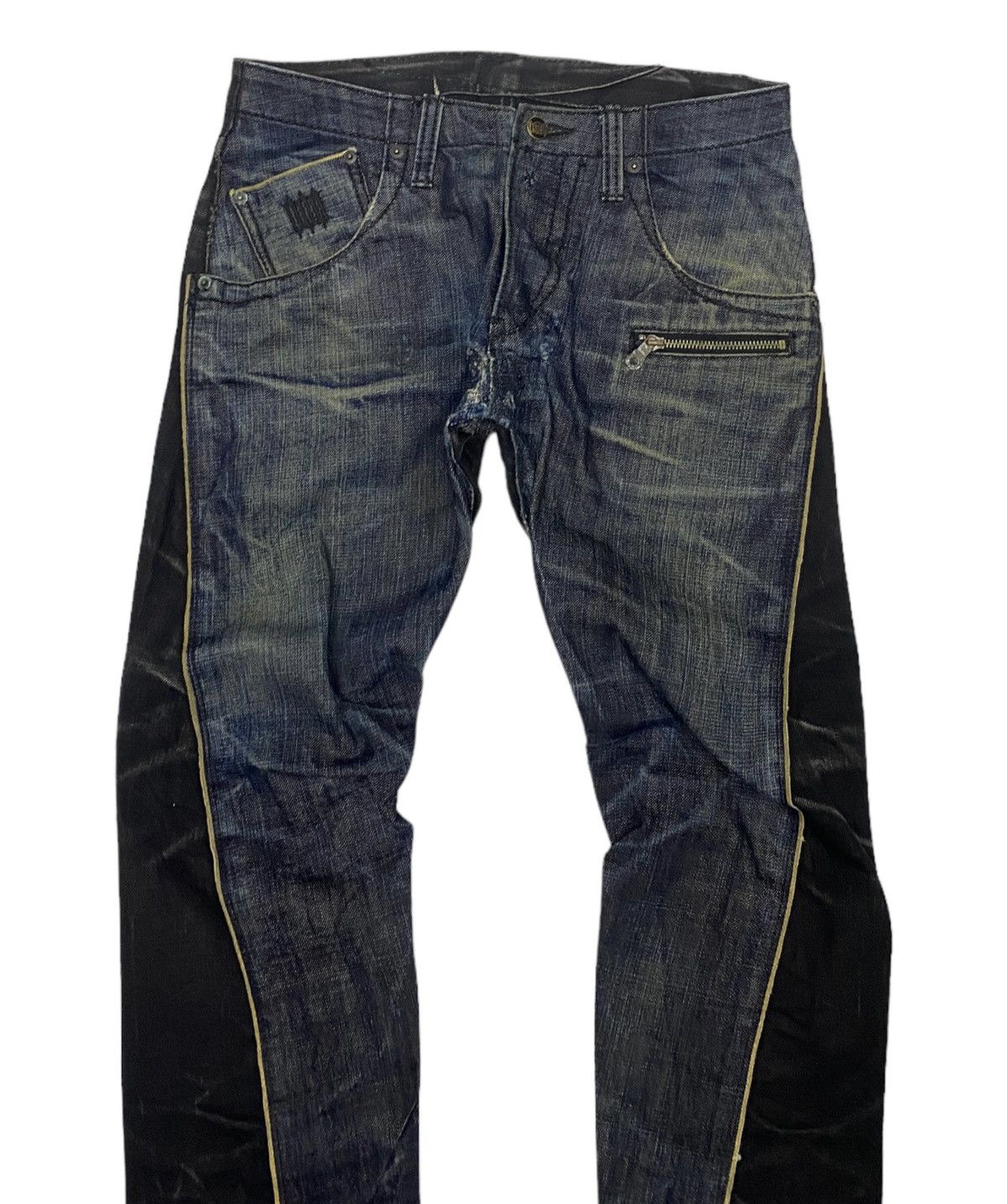 20471120 × Japanese Brand × Seditionaries PUNK🔥TROISO MADE IN JAPAN PUNK DISTRESSED DENIM JEANS Size US 30 / EU 46 - 5 Thumbnail
