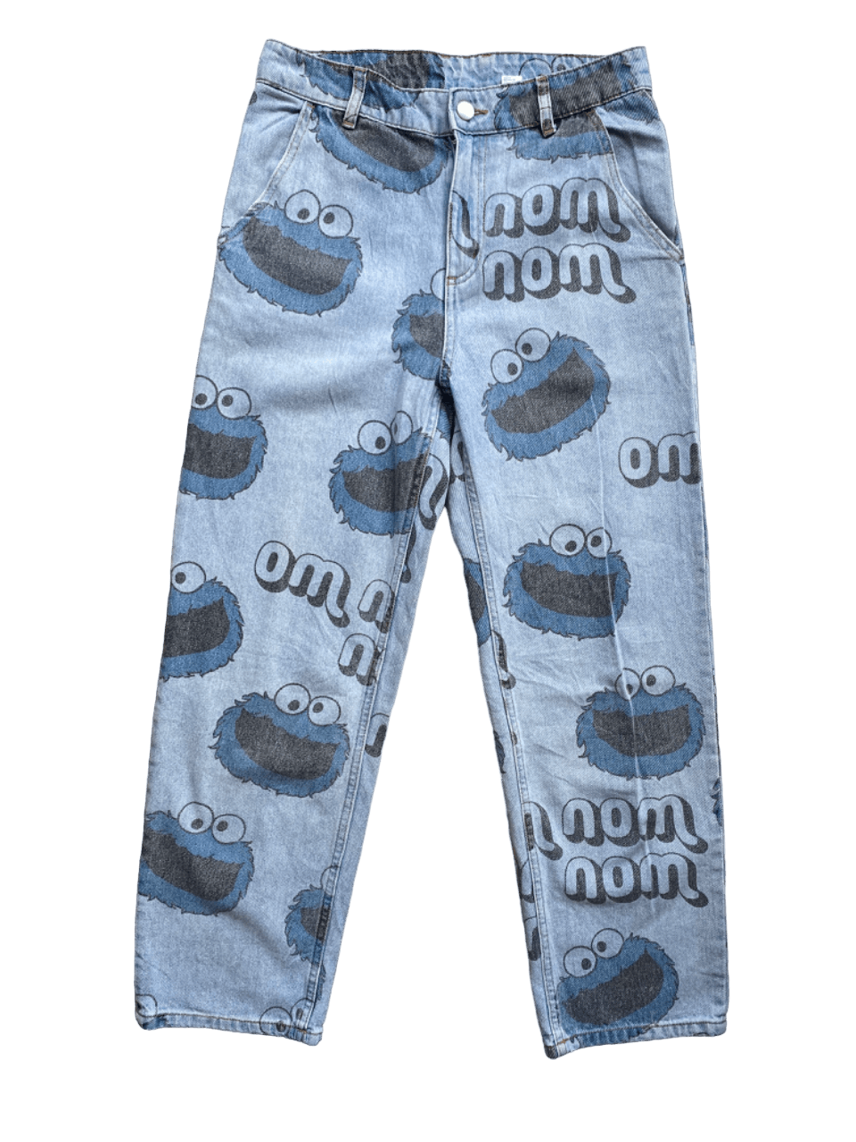 H&M H&M x Sesame Street Full Printed Jeans Grailed