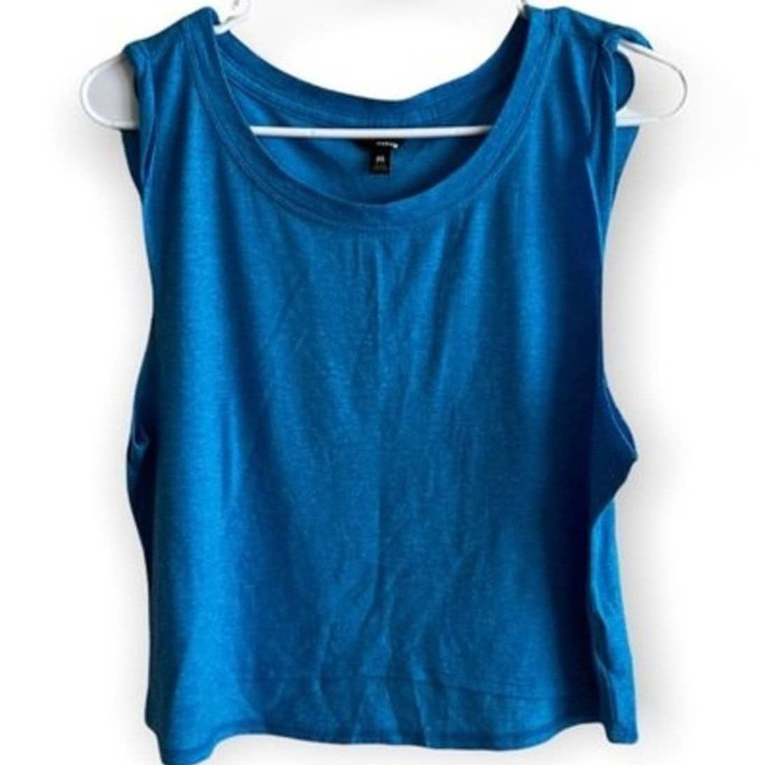 Hurley Hurley Blue Sleeveless Crop Top, M Size M / US 6-8 / IT 42-44 - 3 Thumbnail