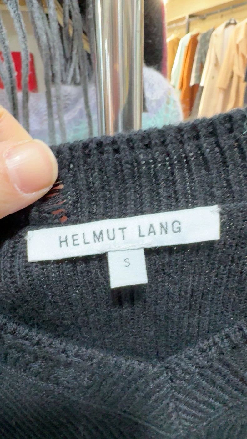 Helmut Lang HELMUT LANG Lady's wool sweater Size S / US 4 / IT 40 - 3 Thumbnail