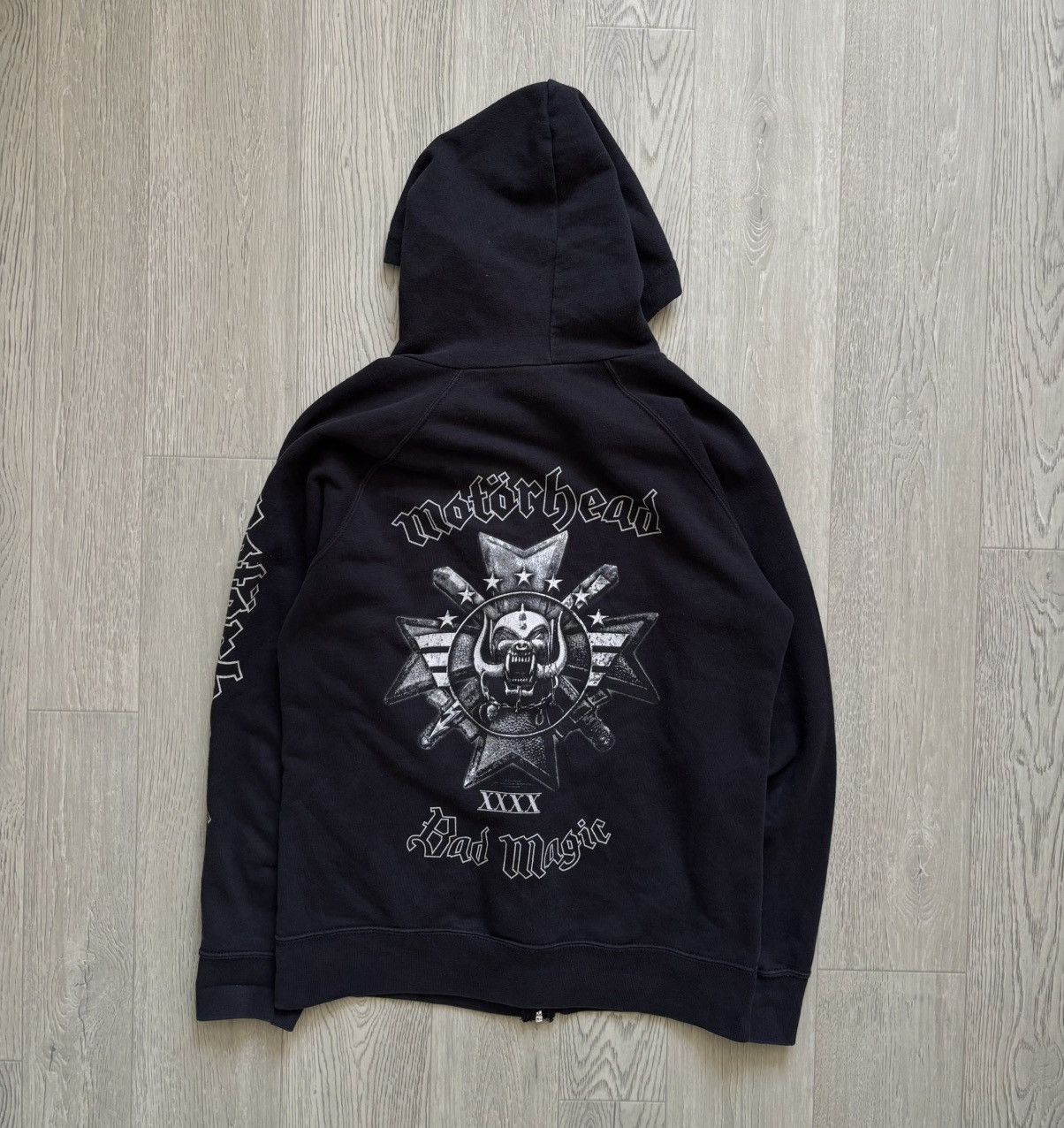 Band Tees × Vintage Vintage Motörhead Bad Magic Zip Hoodie 90s Size US S / EU 44-46 / 1 - 1 Thumbnail