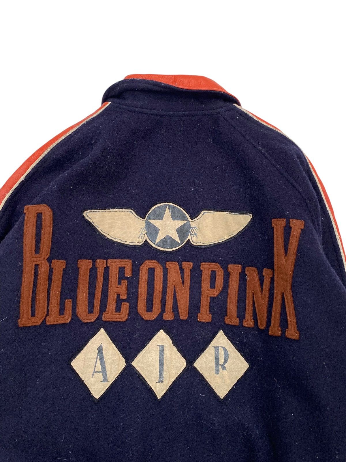 Vintage Vtg 80s BOP Varsity Wool Jacket Size US L / EU 52-54 / 3 - 3 Thumbnail