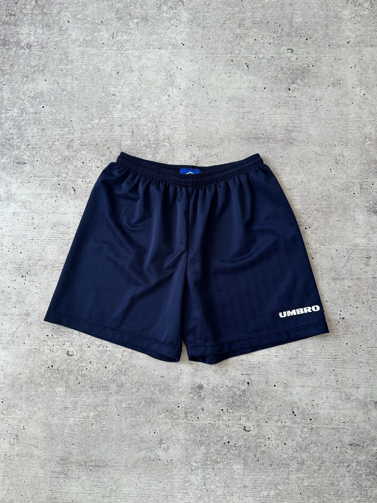 Umbro UMBRO 2000s VINTAGE TRAINING RUNNING SHORTS Size 36 BLUE Size US 36 / EU 52 - 1 Thumbnail