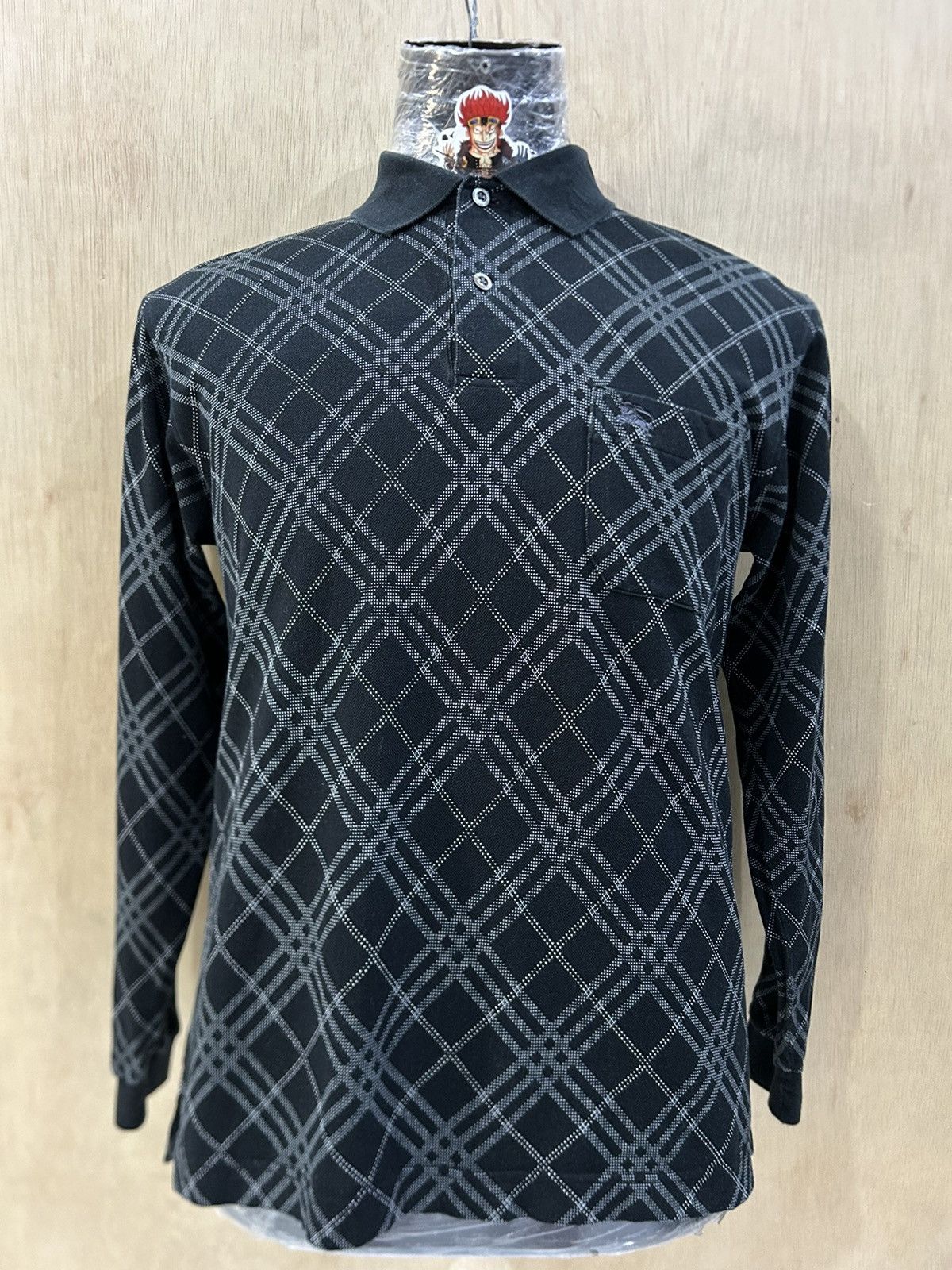 Burberry Vintage Burberry Nova Check Polo Shirt Size US M / EU 48-50 / 2 - 1 Thumbnail