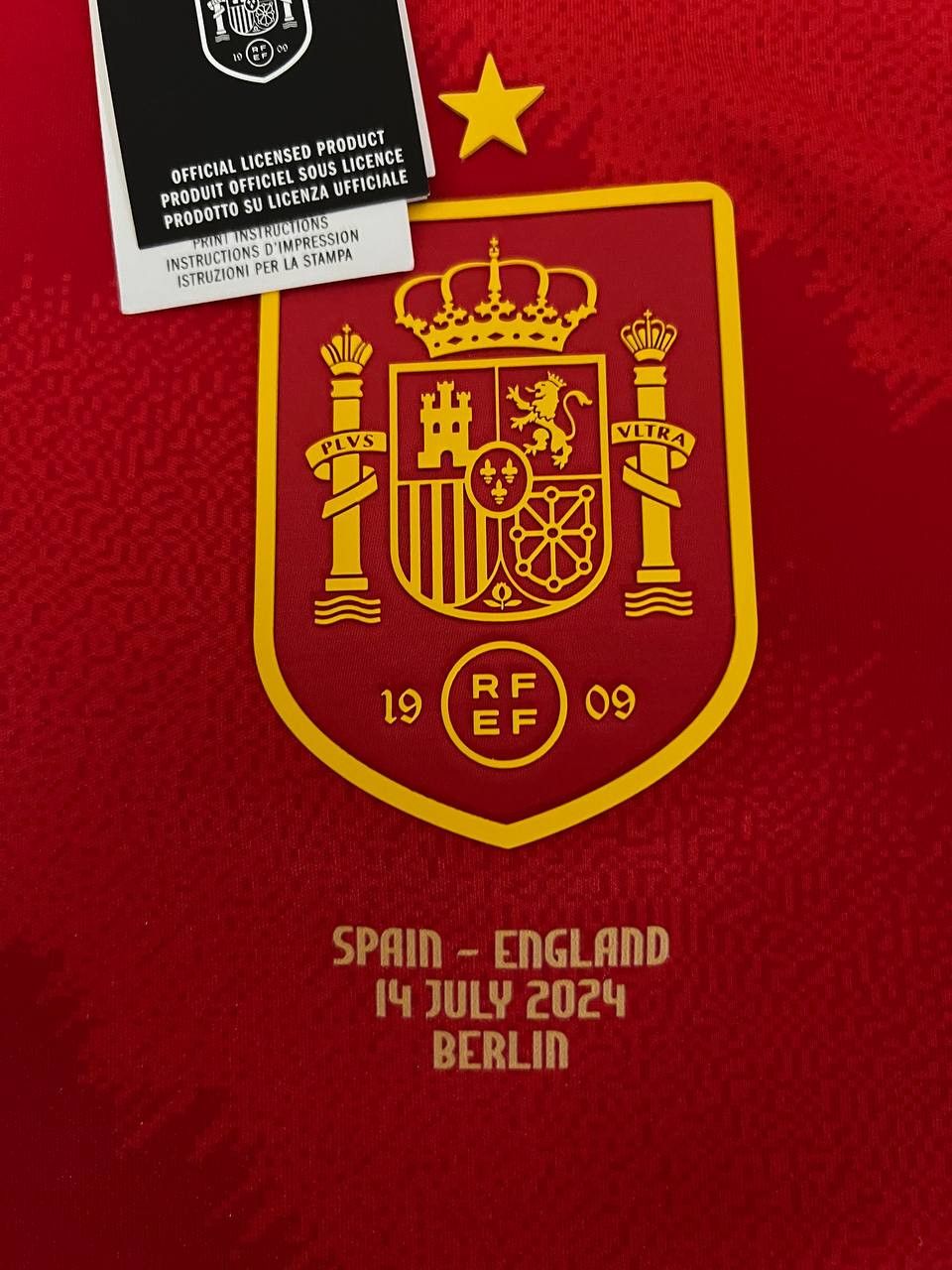 Adidas Lamine Yamal Spain Euro 2024 Final Stadium Jersey Size US XXL / EU 58 / 5 - 5 Thumbnail