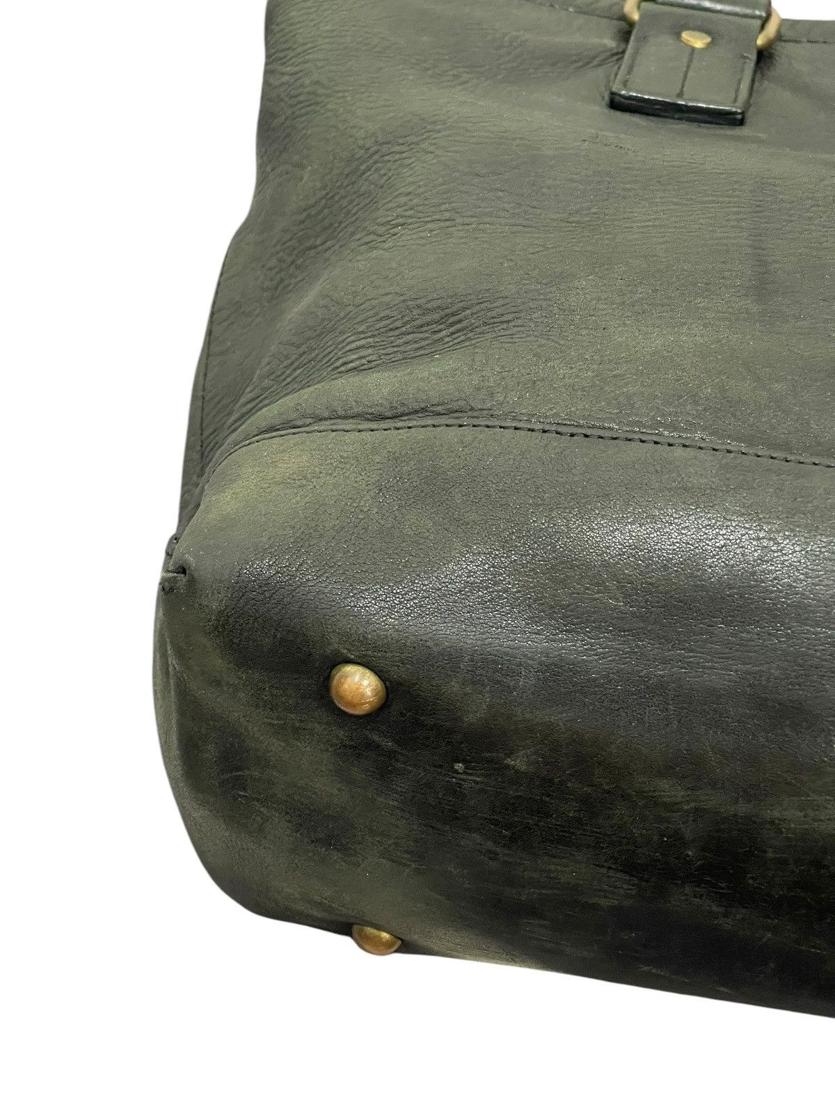 Genuine Leather Full Leather Patina Tsuchiya Kaban Tote Shoulder Bag 2🟩0 Size ONE SIZE - 7 Thumbnail
