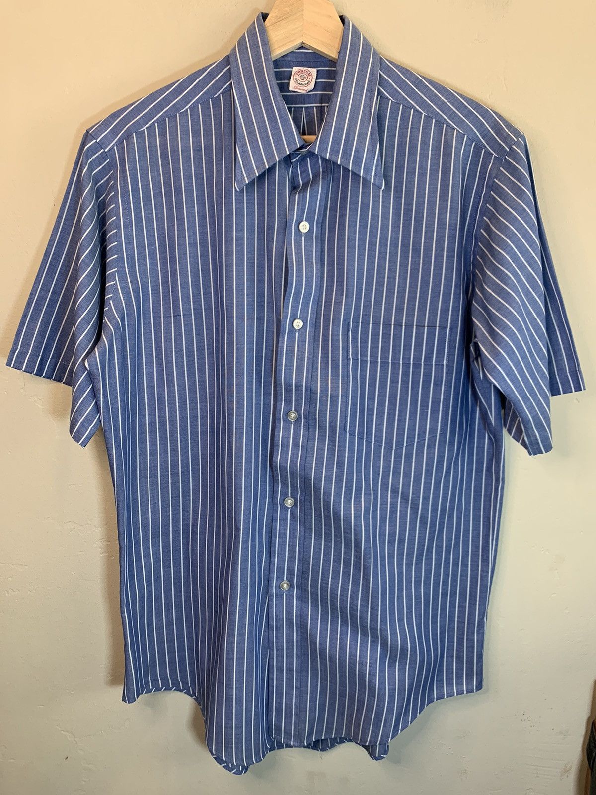 Donegal Tweed RARE* Vintage 50’s Donegal Single Stitch Stripe Button Shirt Size US M / EU 48-50 / 2 - 1 Thumbnail