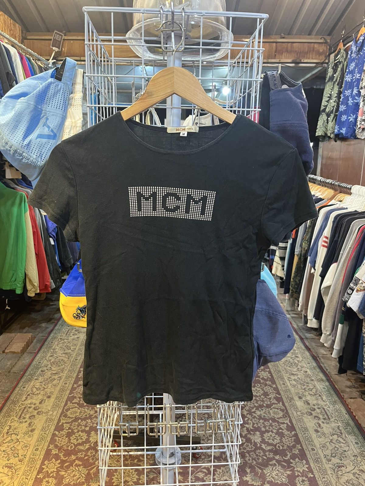 MCM Tshirt Mcm legere Size US M / EU 48-50 / 2 - 1 Thumbnail