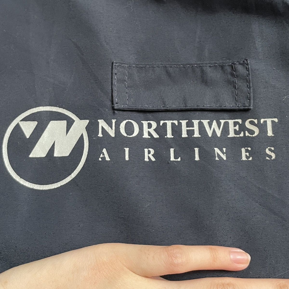 Vintage Vintage Brand Northwest Airlines Bomber Jacket 1990s Size US XL / EU 56 / 4 - 11 Thumbnail
