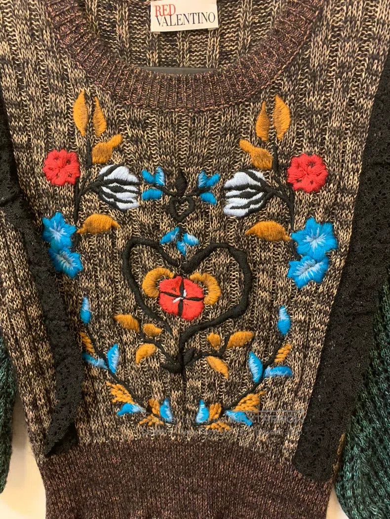 Valentino Valentino Jacquard knitted dress Size S / US 4 / IT 40 - 3 Thumbnail