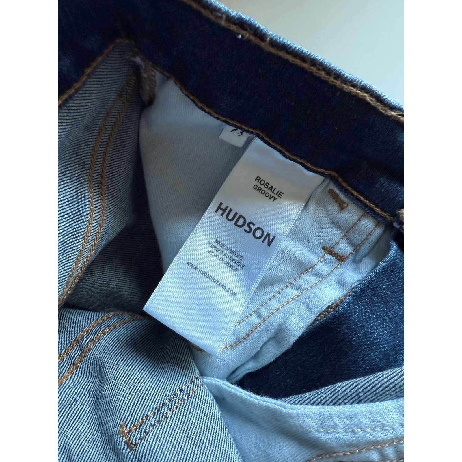 Hudson $195 New Hudson Rosalie High Waist Wide Leg Jeans - 23 Size 23" - 7 Thumbnail