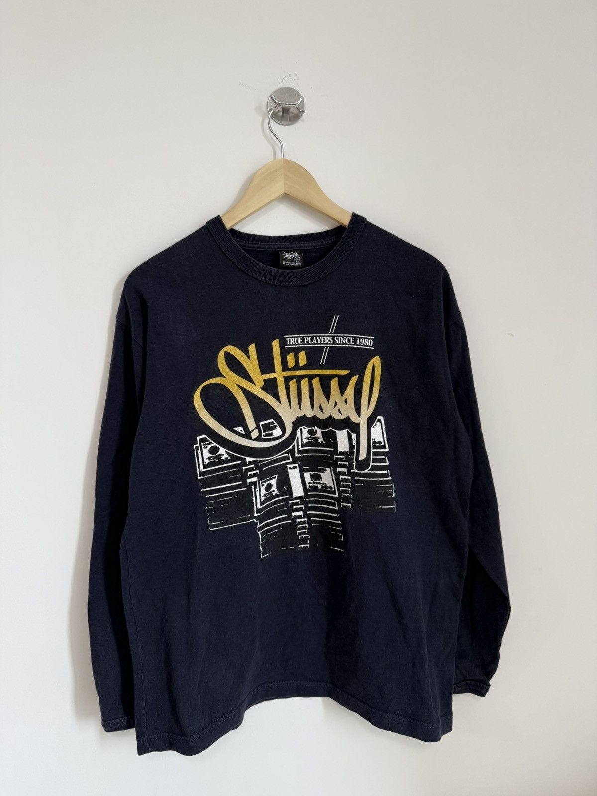 Stussy stussy world tour Long Sleeve Shirt Black Size US M / EU 48-50 / 2 - 2 Thumbnail