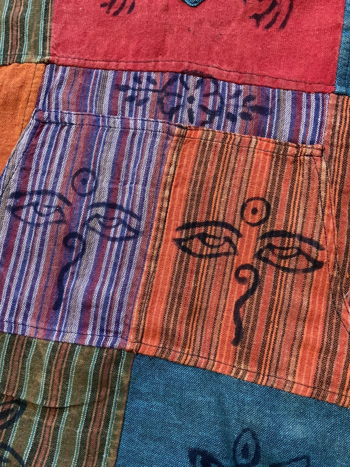 Vintage Siddhartha Souvenir Nepal Boho Patchwork Peace Hoodie Size US M / EU 48-50 / 2 - 7 Thumbnail