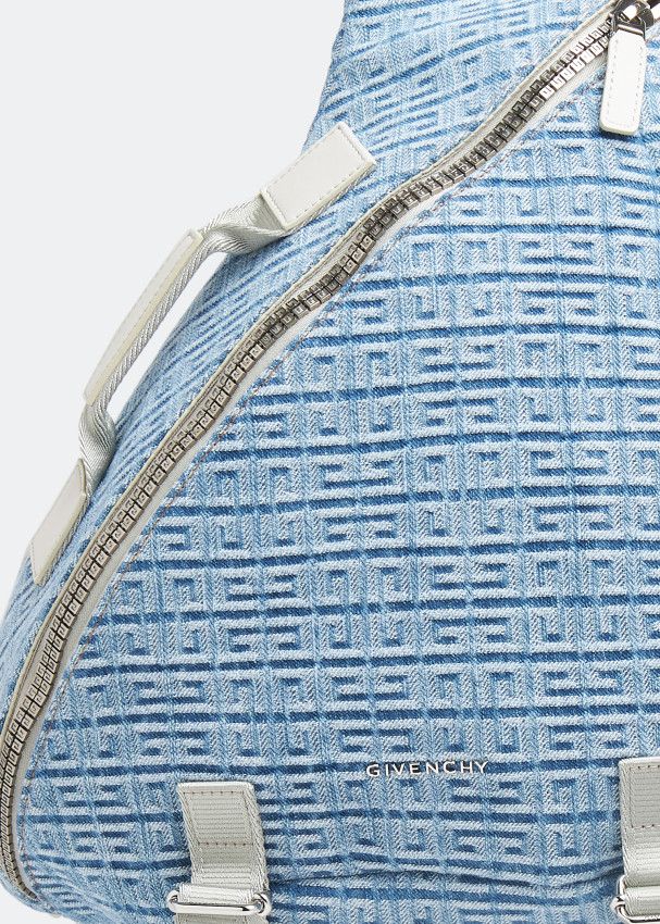 Givenchy o1srvl11e0225 Size: OS / Medium G-Zip Triangle Bag in Blue Size ONE SIZE - 3 Thumbnail