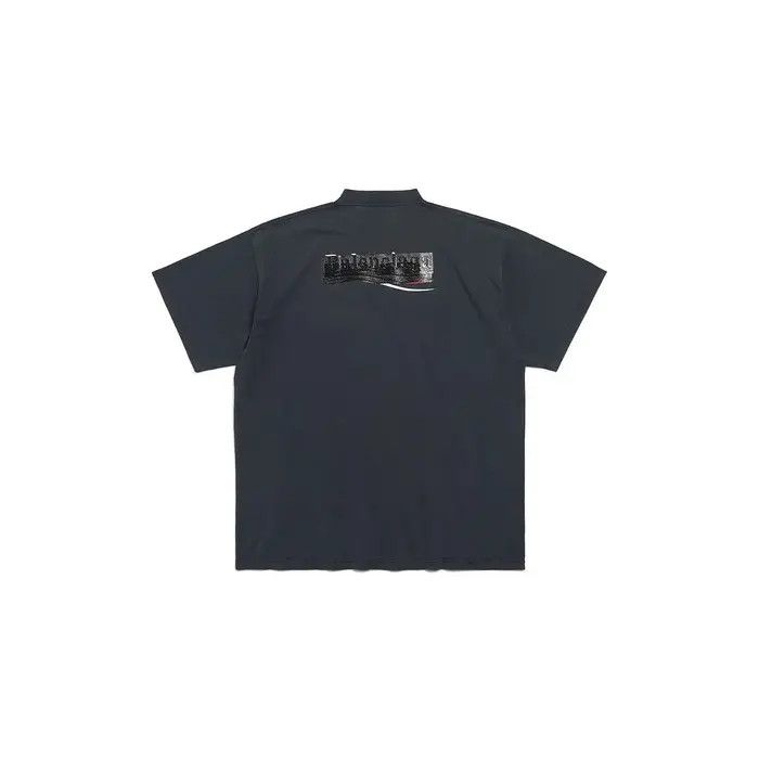 Balenciaga o1bcso1str0326 Gaffer T-Shirt Oversized in Black Size US XXL / EU 58 / 5 - 2 Thumbnail