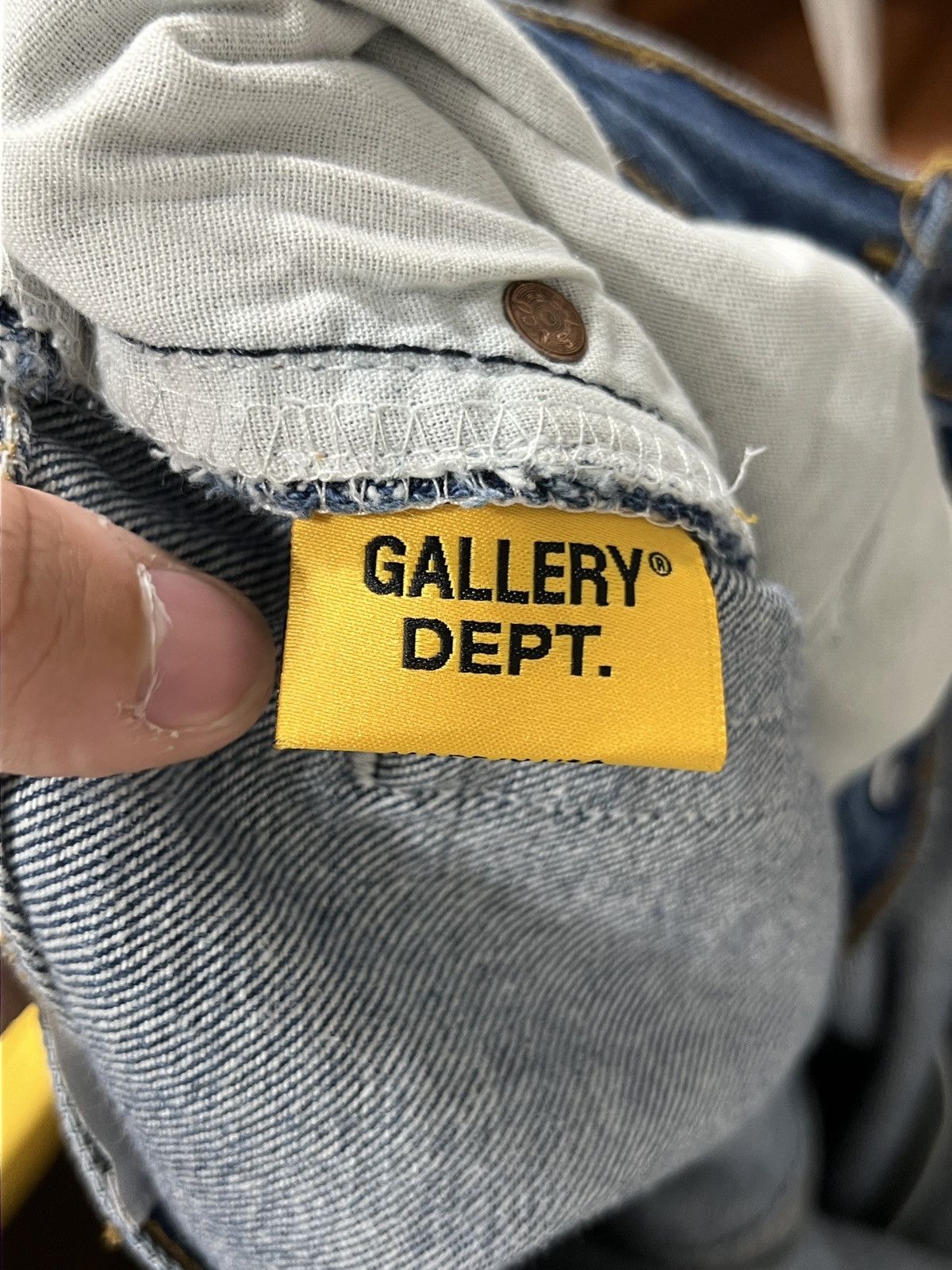 Gallery Dept. Gallery Dept. Denim G Patch Jeans 34/29 Size US 34 / EU 50 - 11 Thumbnail