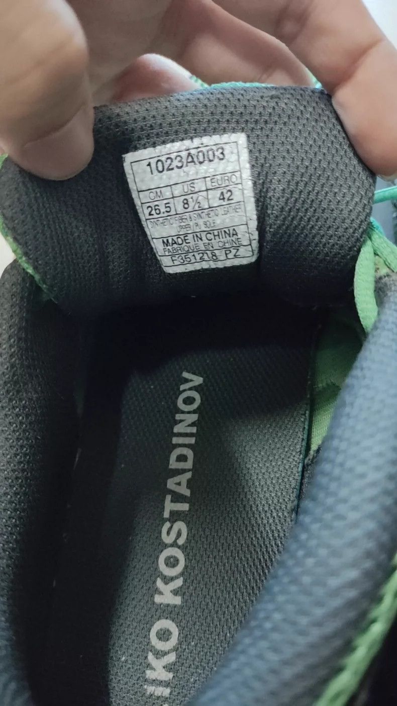 Kiko Kostadinov Kiko Kostadinov Asics Gel Sokat Infinity Green and Grey Low Size US 9 / EU 42 - 5 Thumbnail