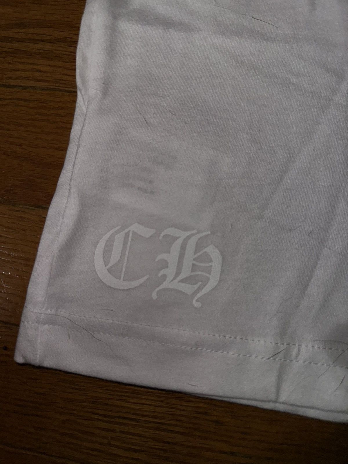 Chrome Hearts Chrome hearts basic white tee Size US M / EU 48-50 / 2 - 9 Thumbnail