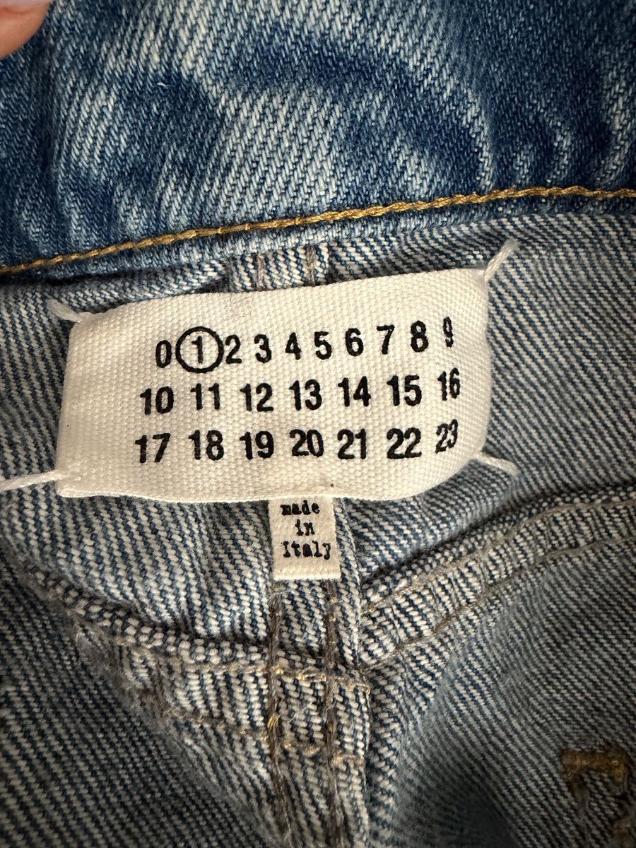 Maison Margiela Maison Margiela Mid-Rise Cut-Out Detailed Jeans Size 34" / US 12 / IT 48 - 4 Thumbnail