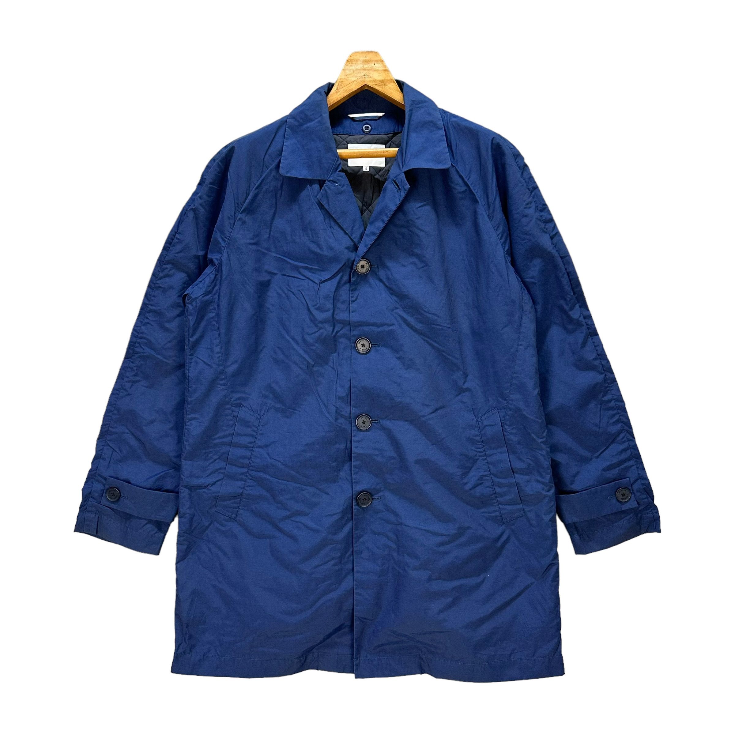 Lacoste Lacoste Blue Light Overcoat Long Coat #A5-0103 Size US L / EU 52-54 / 3 - 1 Thumbnail
