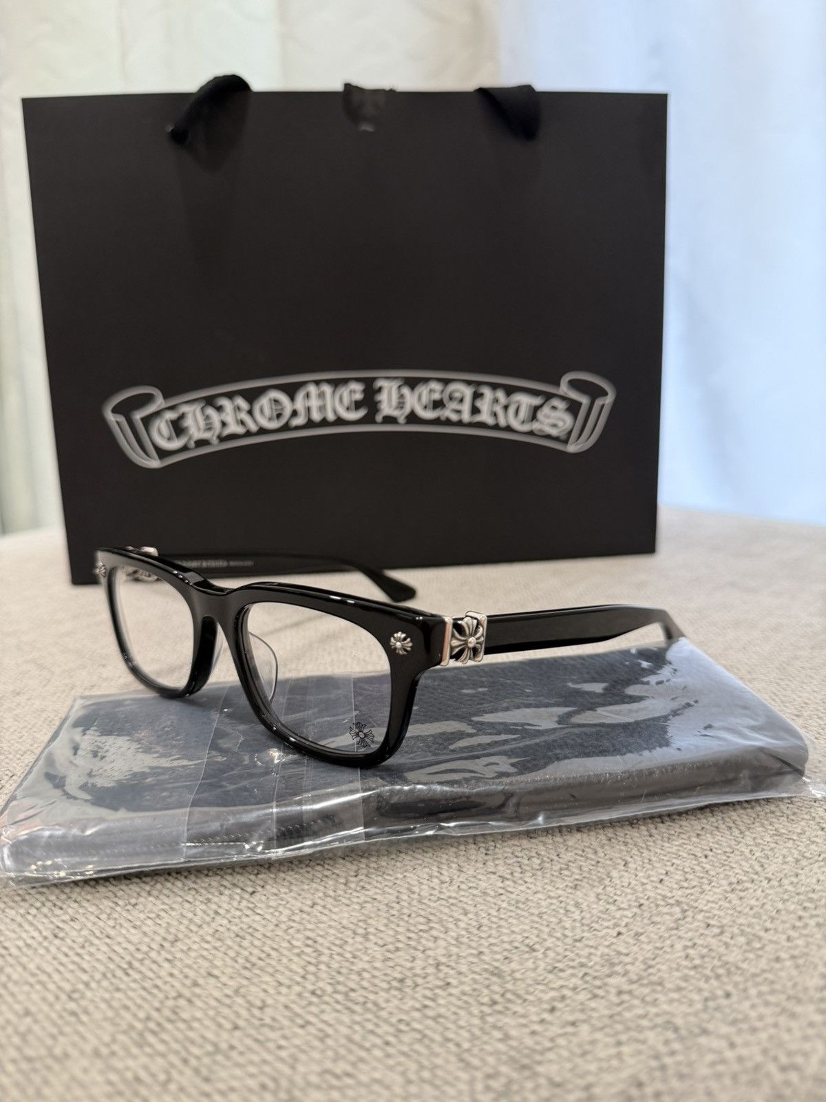 Chrome Hearts Vagilante Black Silver