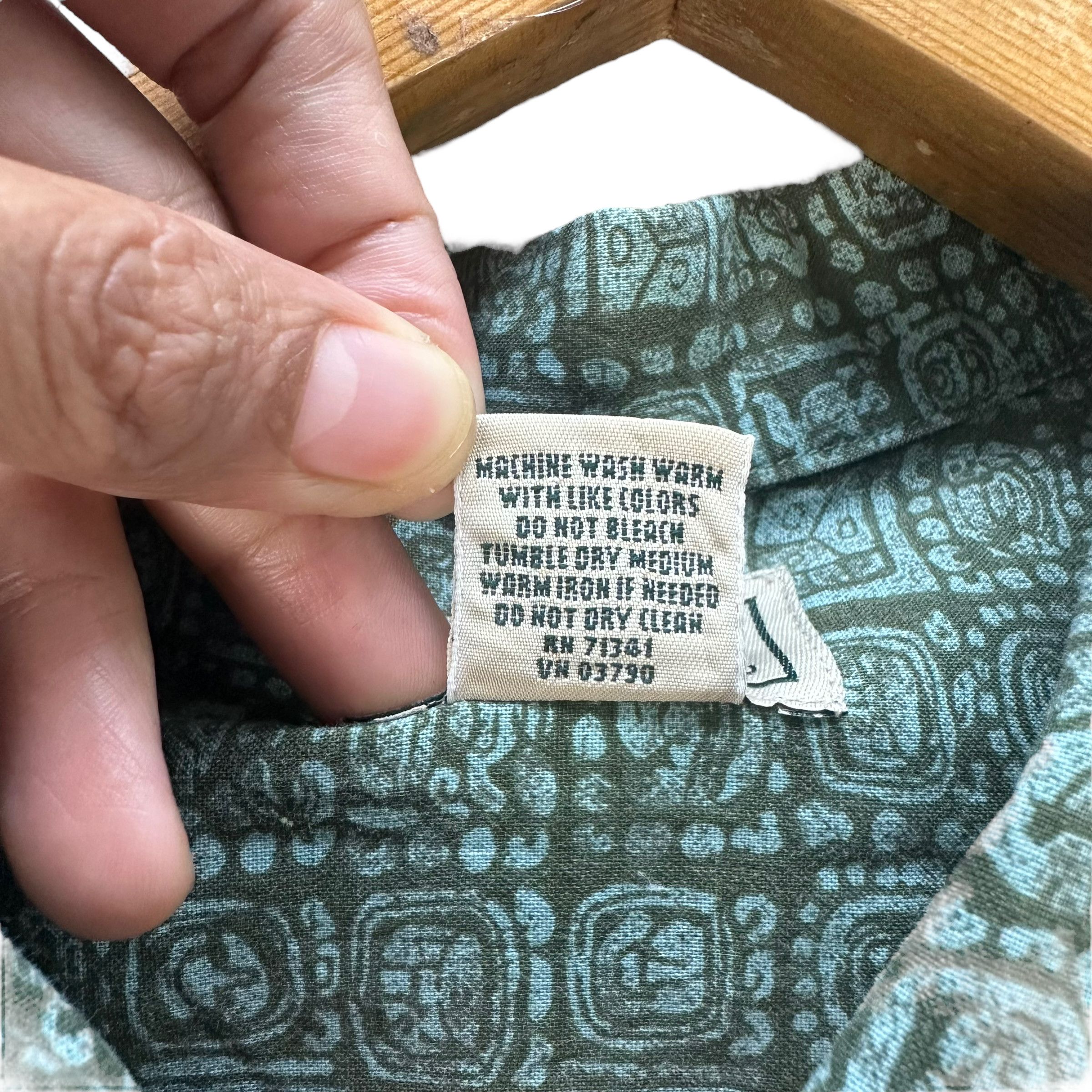 L.L. Bean LL BEAN FULLPRINT BUTTON UPS SHIRT #7945-191 Size US L / EU 52-54 / 3 - 7 Thumbnail