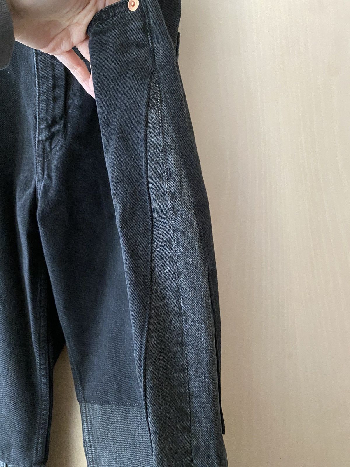 Martine Rose ‼️Made in England‼️Martine Rose two tone denim jeans Size US 34 / EU 50 - 3 Thumbnail