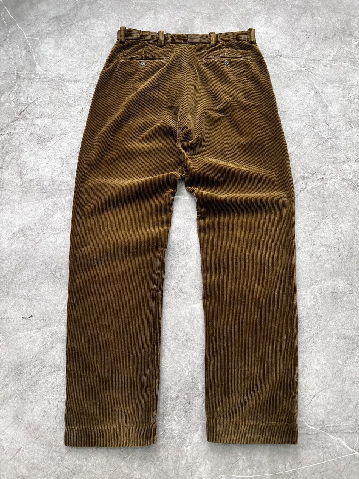 Polo Ralph Lauren × Vintage Vintage Velvet Corduroy Polo Ralph Lauren Baggy Pants Size US 34 / EU 50 - 10 Thumbnail