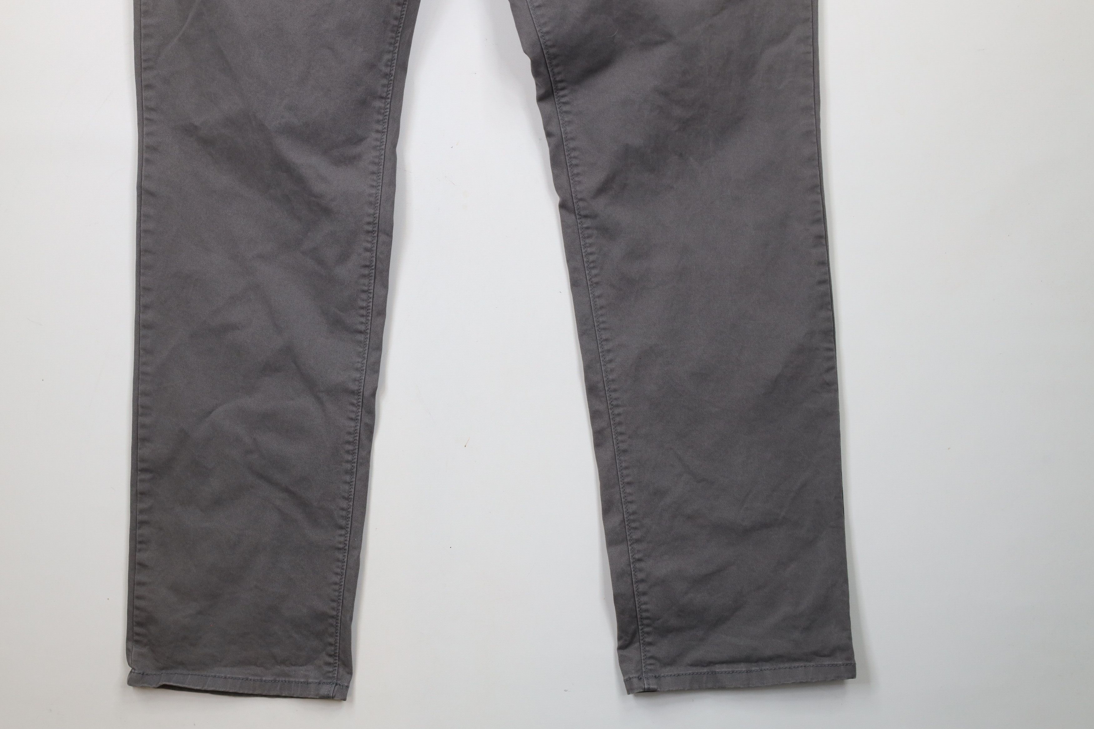 UNTUCKit × Vintage Untuckit Straight Leg Stretch Chino Pants Trousers Gray Size US 38 / EU 54 - 4 Thumbnail