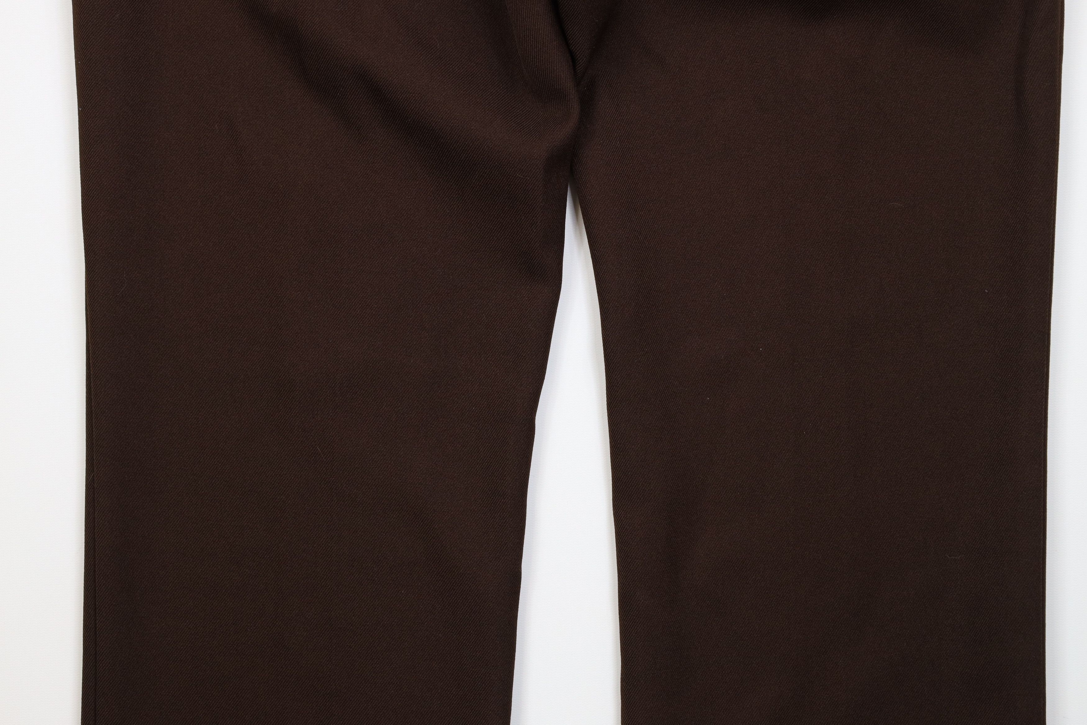 Vintage Vintage 90s Streetwear Flared Wide Leg Chino Pants Brown Size US 36 / EU 52 - 13 Thumbnail