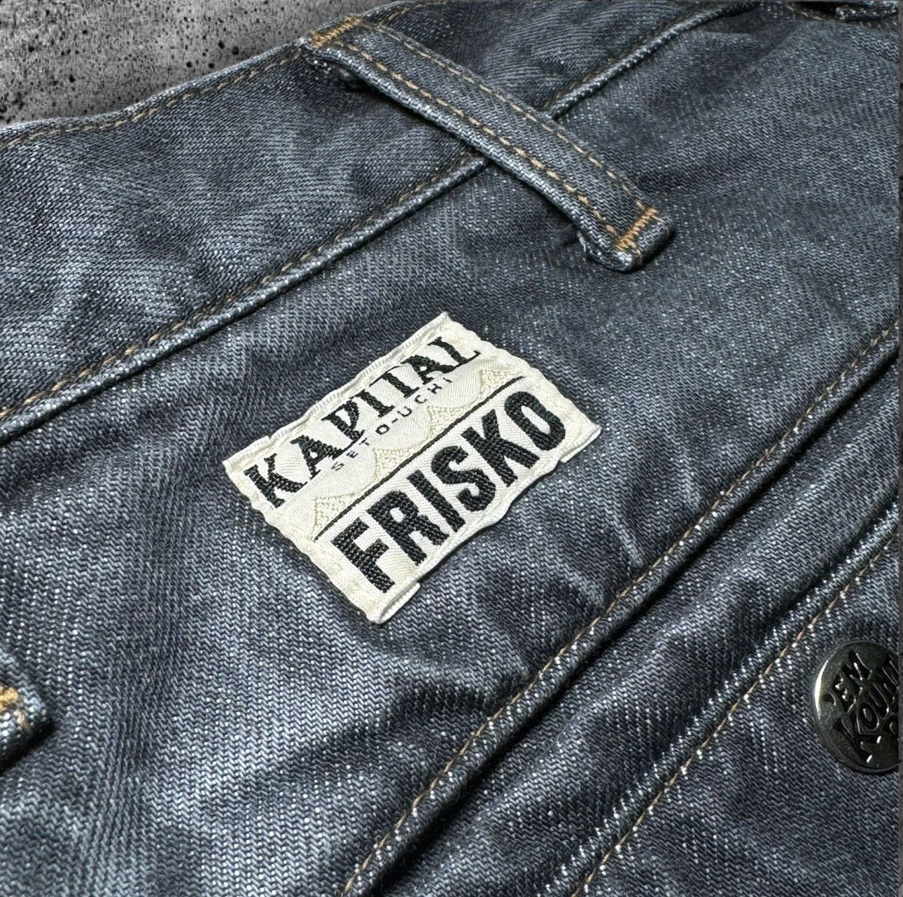 Kapital KAPITAL “FLARE DENIM PANTS” Size US 32 / EU 48 - 8 Thumbnail