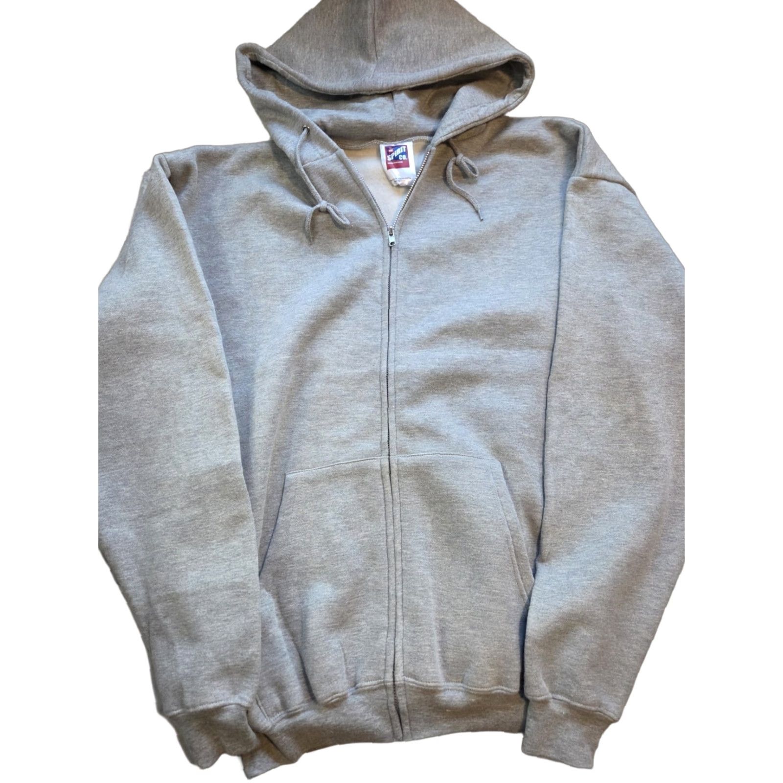 Vintage VINTAGE Spirit Co. Full Zip Hoodie Embroidered Rooster Size L Gray Men Size US L / EU 52-54 / 3 - 1 Thumbnail