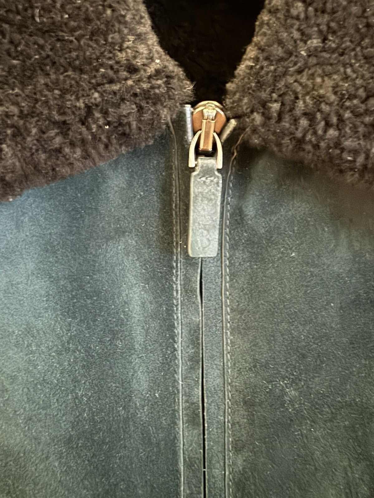 Berluti Berluti Lizard Trimmed Shearling Jacket Size US M / EU 48-50 / 2 - 6 Thumbnail