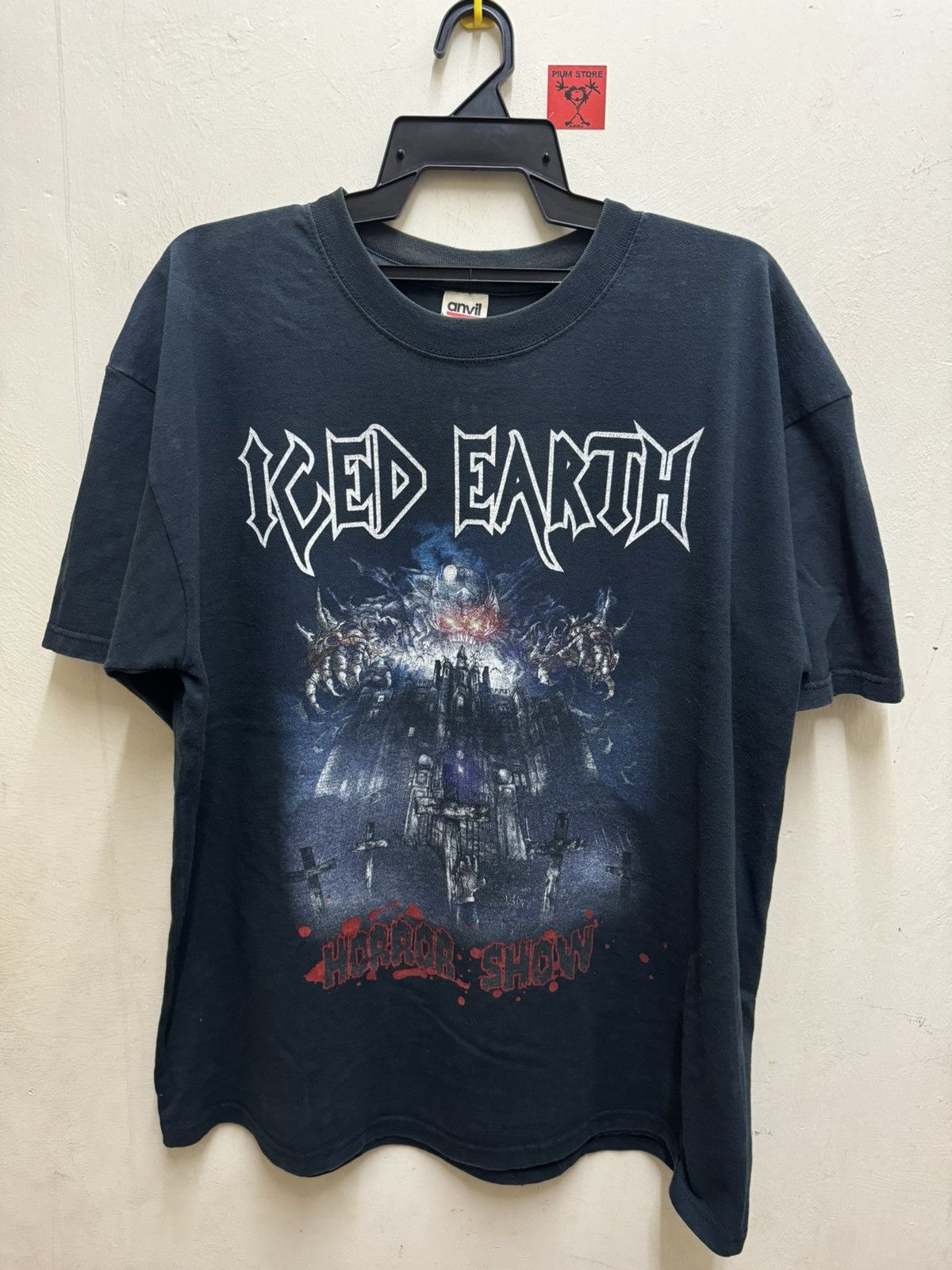 Band Tees Vintage Iced Earth Size US XL / EU 56 / 4 - 1 Thumbnail