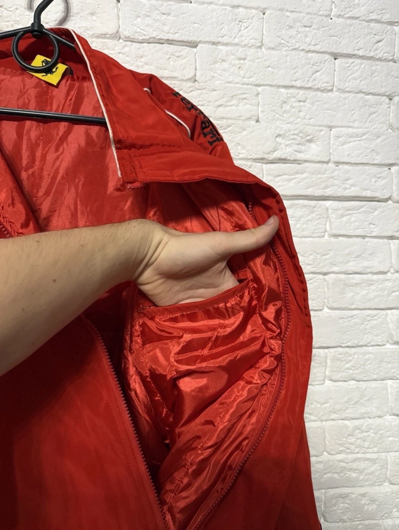 Ferrari Vintage Ferrari F1 Racing Bomber Jacket Bridgestone Shell Size US XL / EU 56 / 4 - 8 Thumbnail